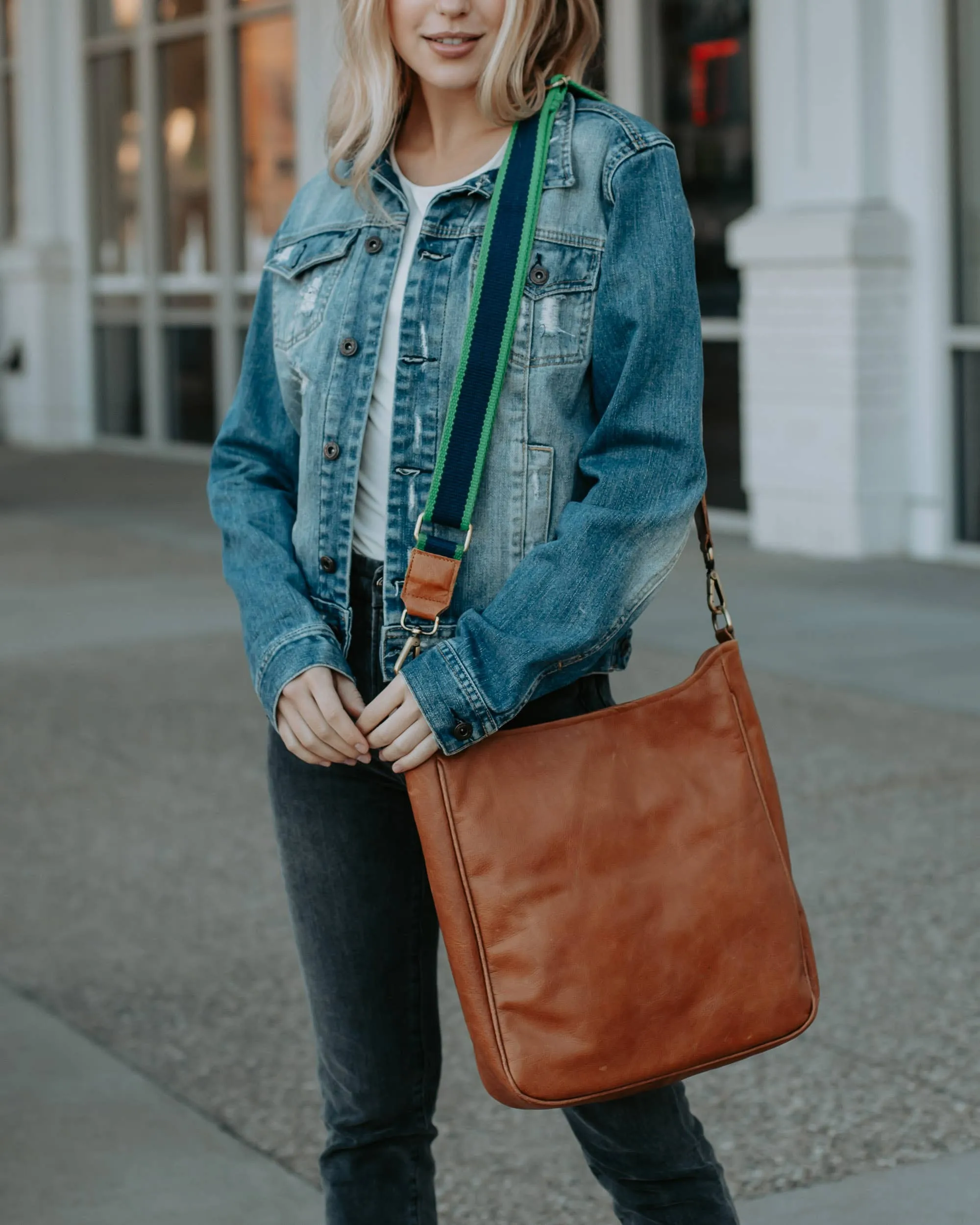 Bag Strap | Green   Blue