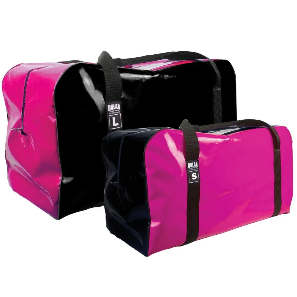 BAG3600LBK/PK Dolan PVC Gear Bag Black & Pink Large
