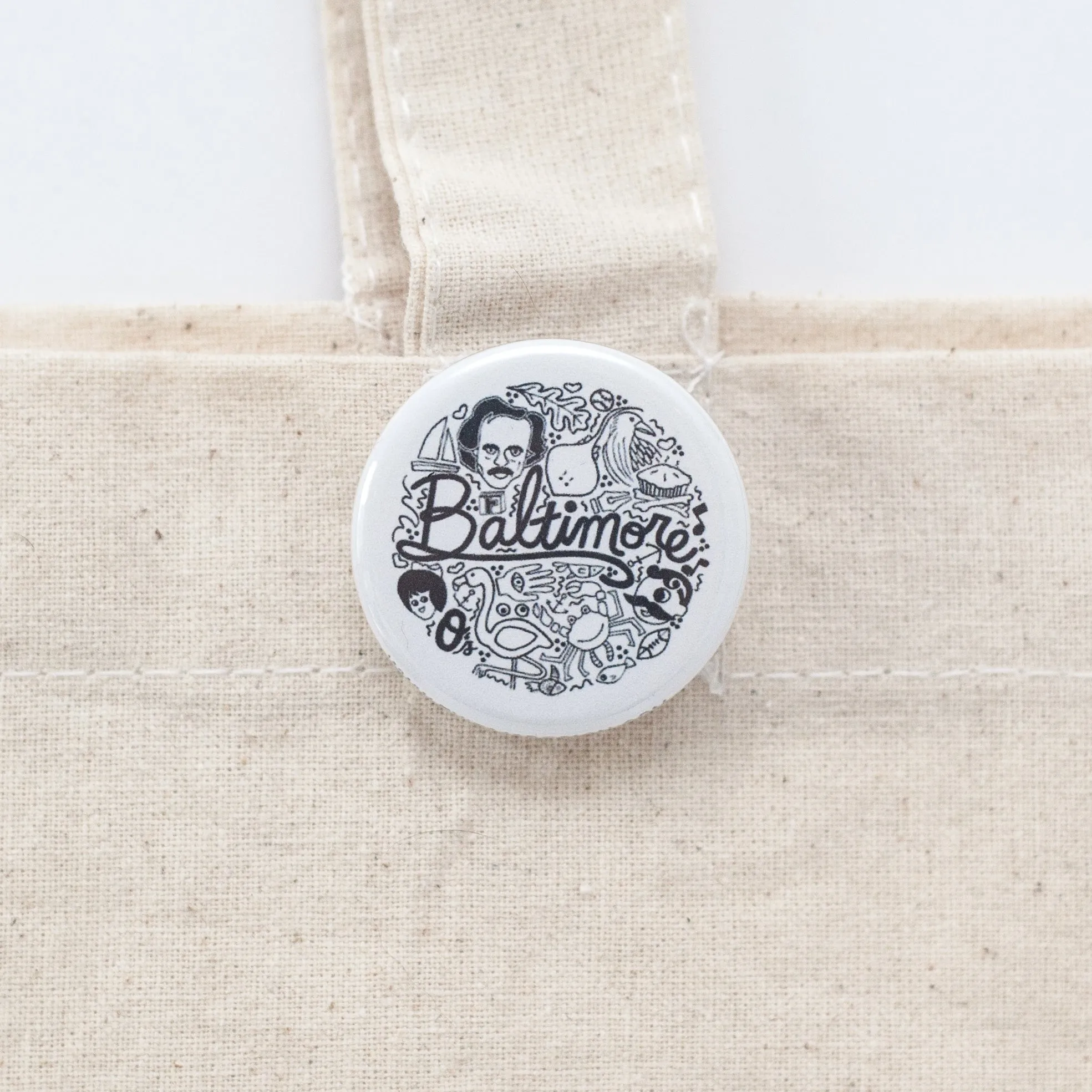 Baltimore stuff tote bag, Baltimore Maryland icons gift, Baltimore tote bag, Baltimore wedding hotel bag
