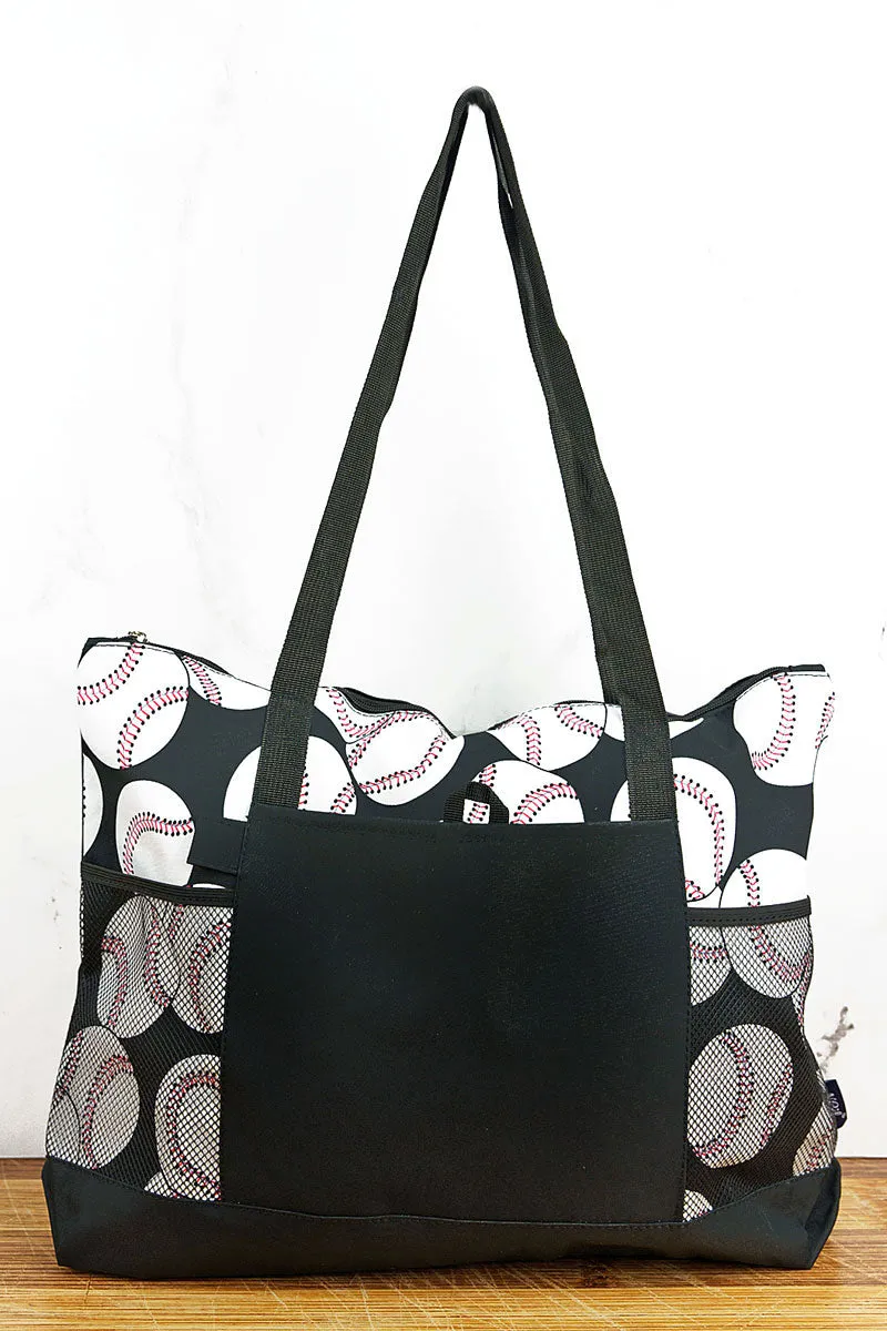 Baseball Pocket Tote Bag