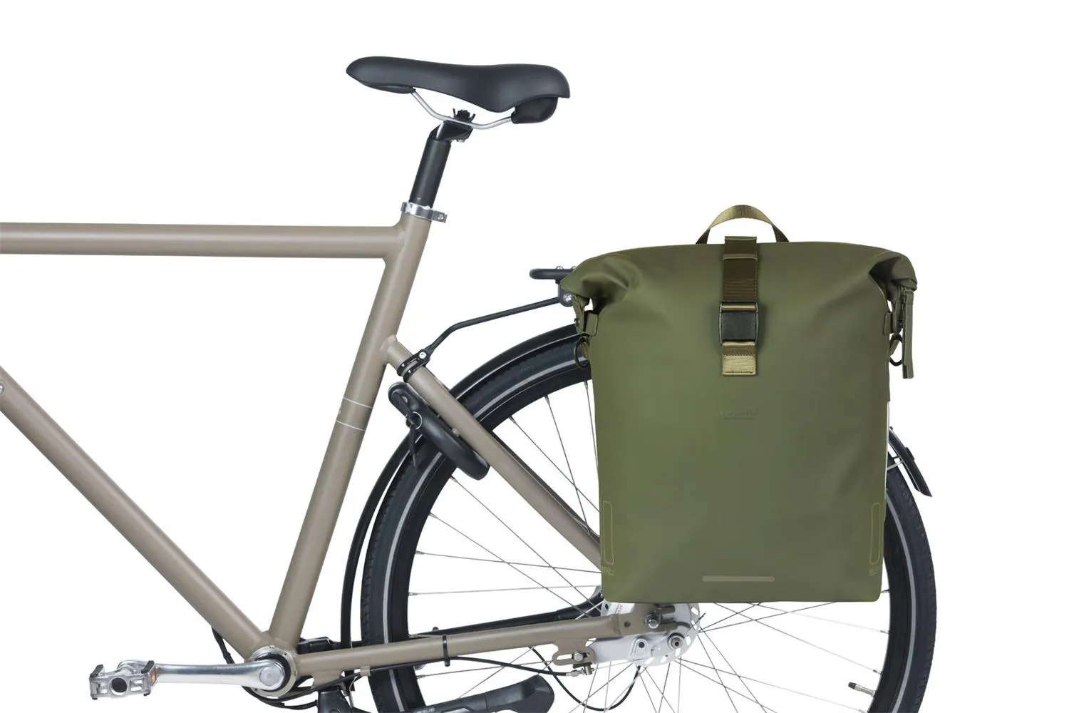 Basil - Soho MIK Studs Bicycle Shoulderbag With LED (MIK Studs)