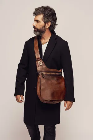 BAYSIDE84 Crossbody Saddle Bag - Cigar Brown - CANADA MEN'S