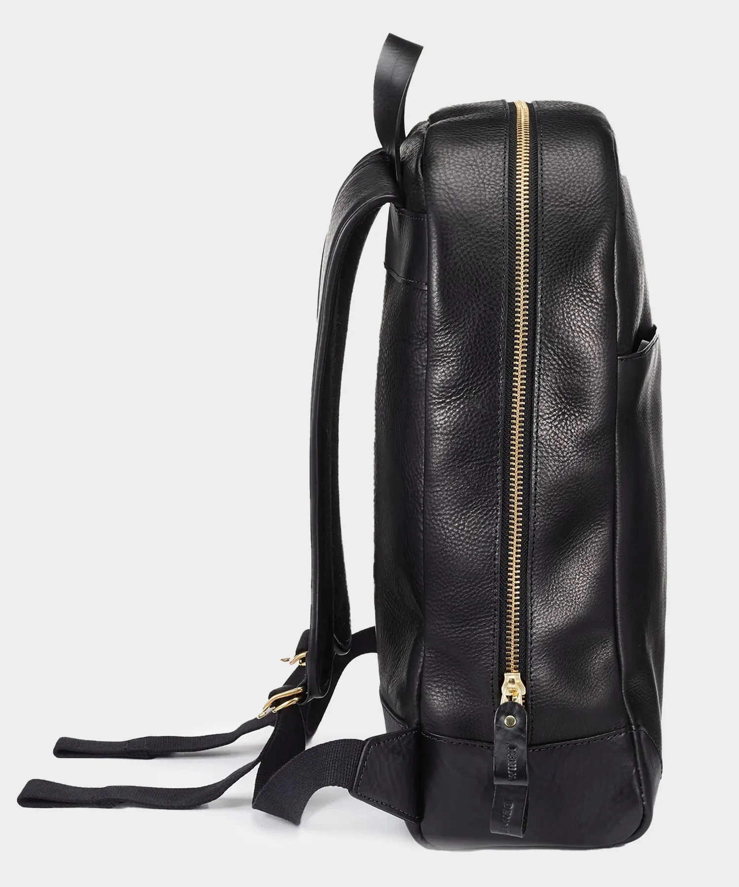 Bennett Winch Leather Backpack in Black