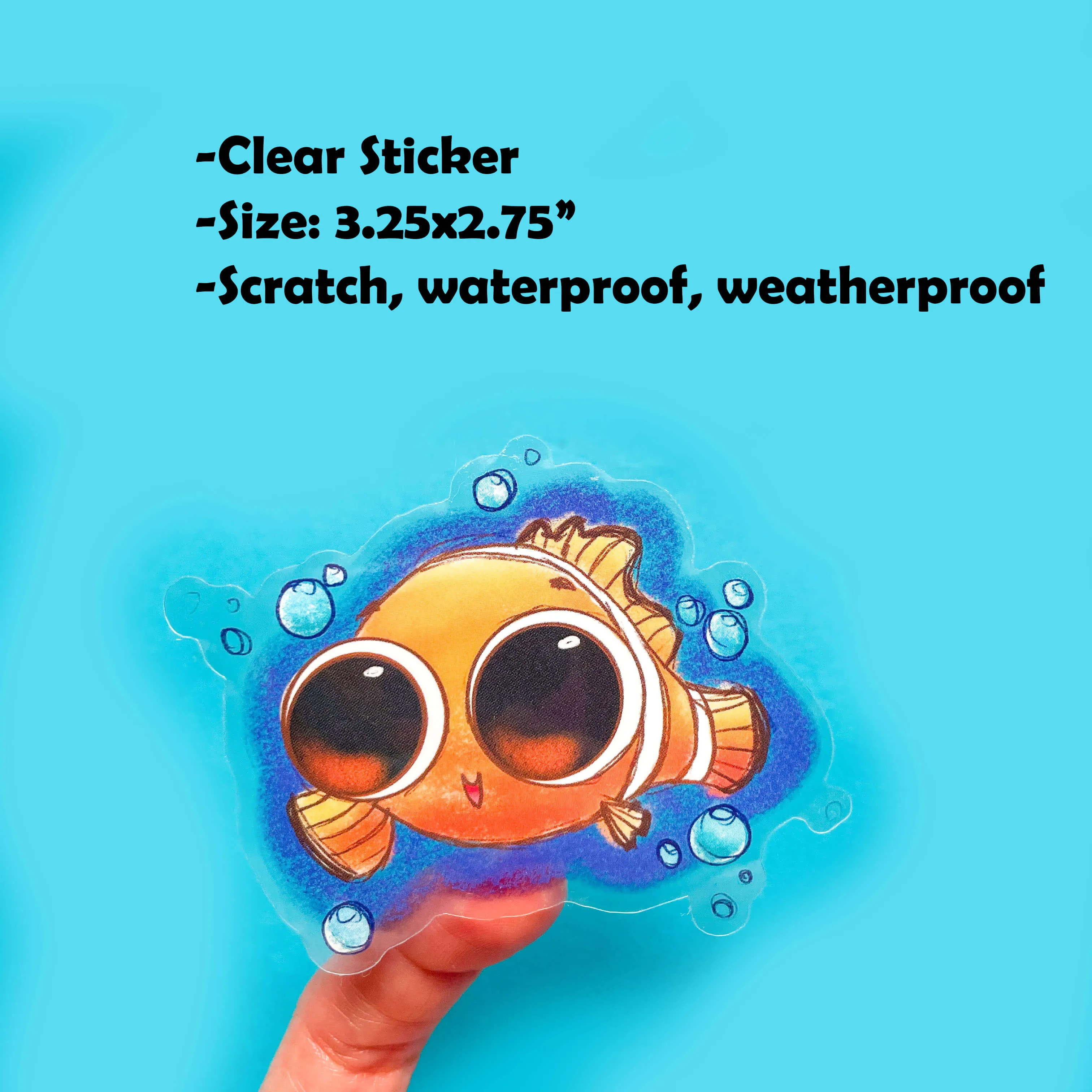 Big Eyed Buddies Nemo Sticker