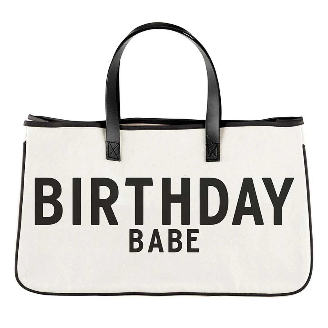 Birthday Baby Canvas Tote