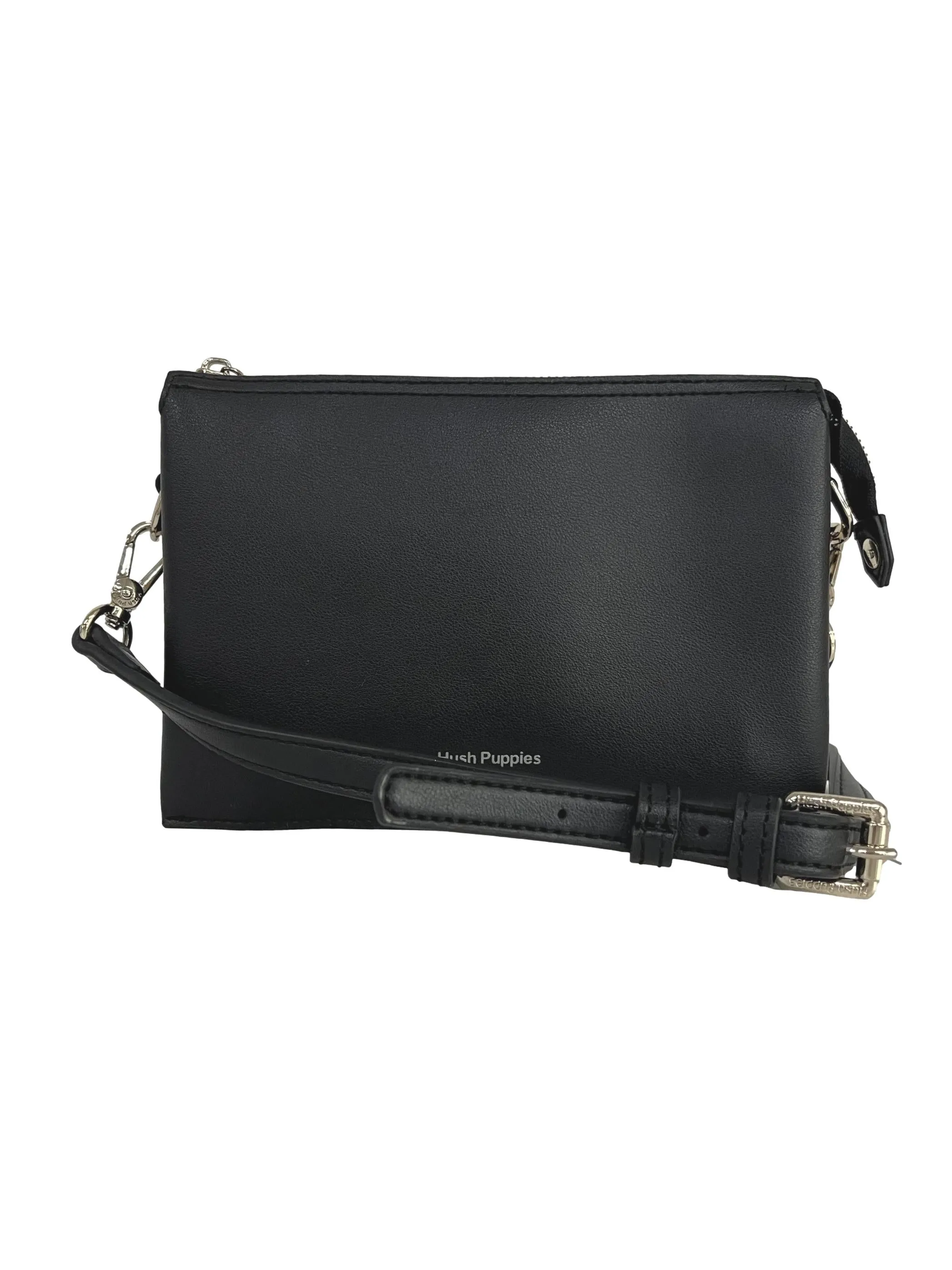 Black Boxy Sling Bag