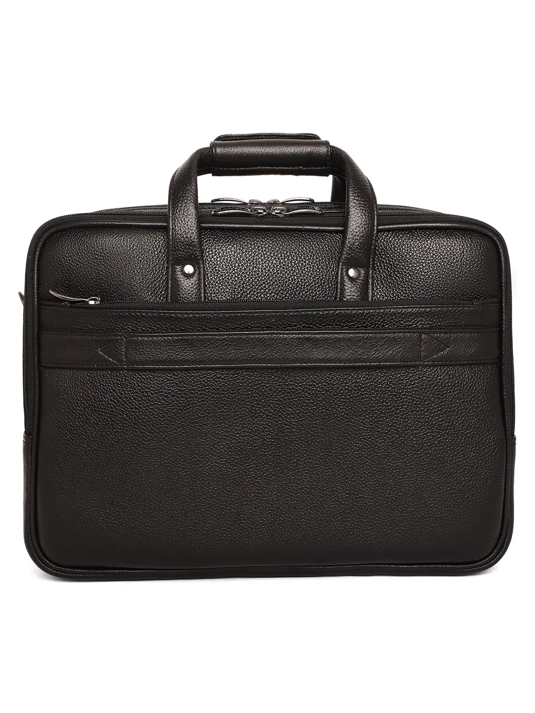 Black Leather Laptop / Office Bags ZP12137