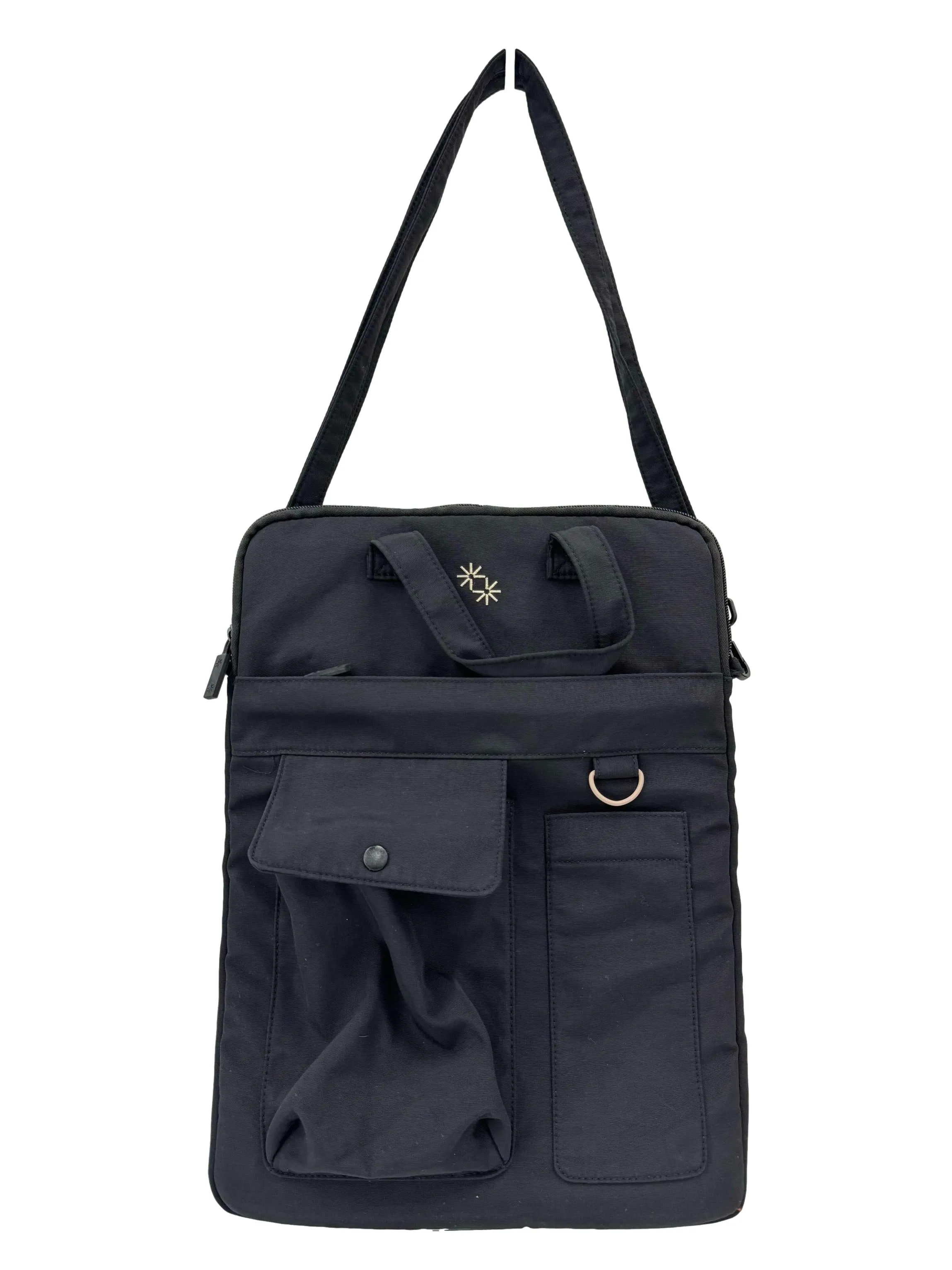 Black Utility Laptop Bag