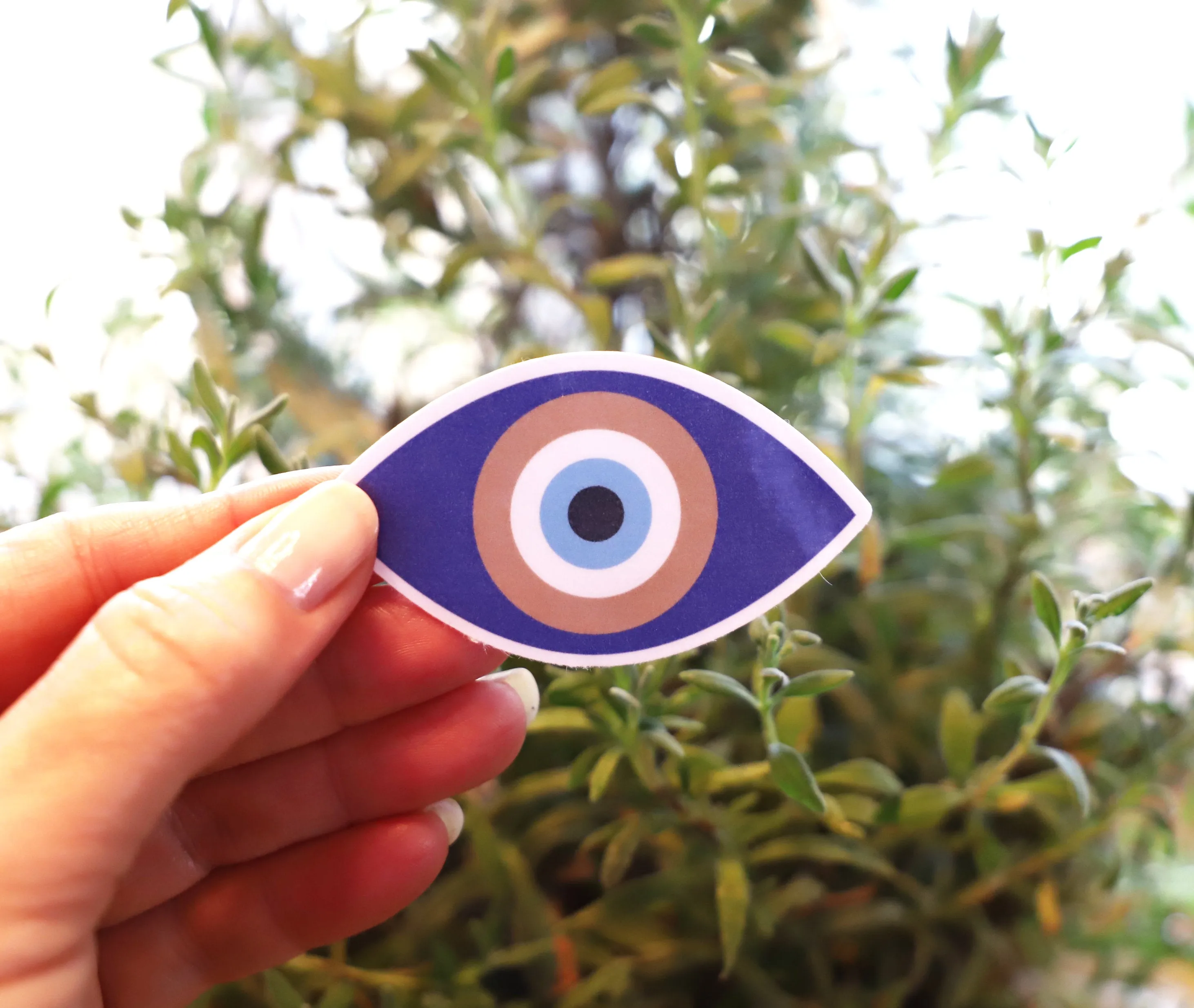 Blue Evil Eye sticker pack | 4pk