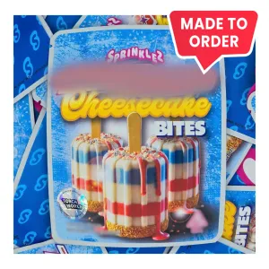 Bomb Popz Cheesecake Bites 3.5g Mylar Bags Sprinklez Torch World (made-to-order)