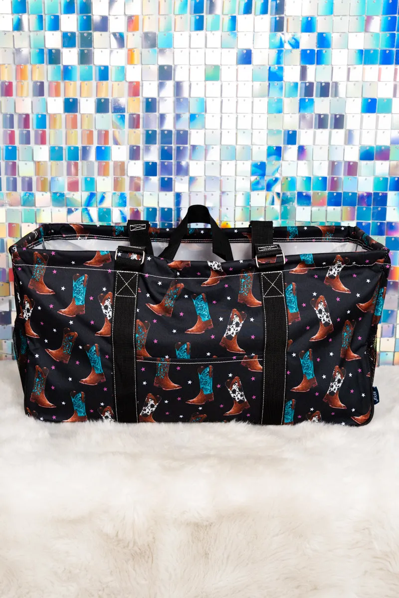 Boots, Class & Sass Collapsible Haul-It-All Basket with Mesh Pockets
