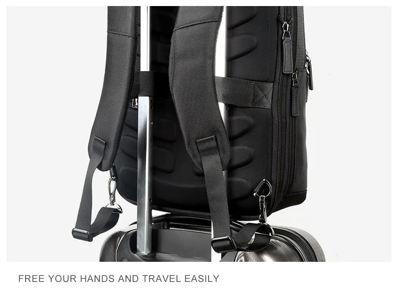 BOPAI™ Anti-theft Expendable 15.6 Inch Laptop Backpack (USB Port)-A0010
