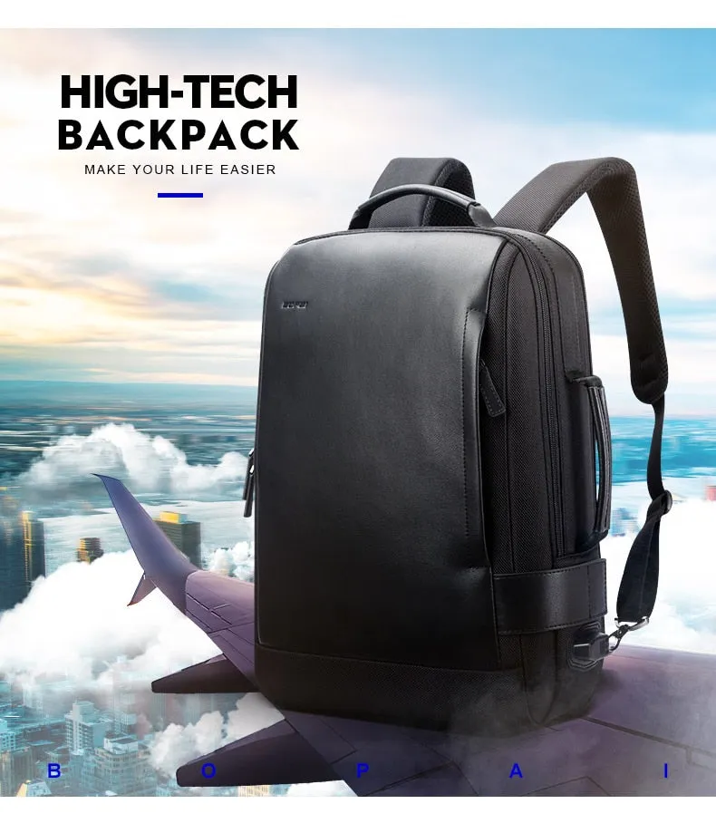 BOPAI™ Anti-theft Expendable 15.6 Inch Laptop Backpack (USB Port)-A0010
