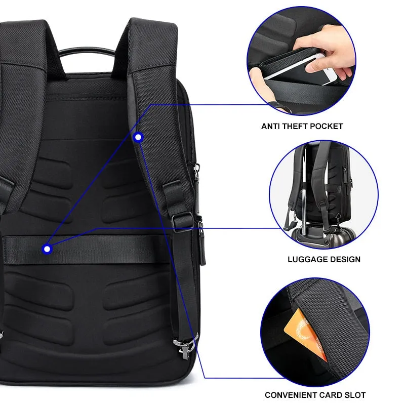 BOPAI™ Anti-theft Expendable 15.6 Inch Laptop Backpack (USB Port)-A0010