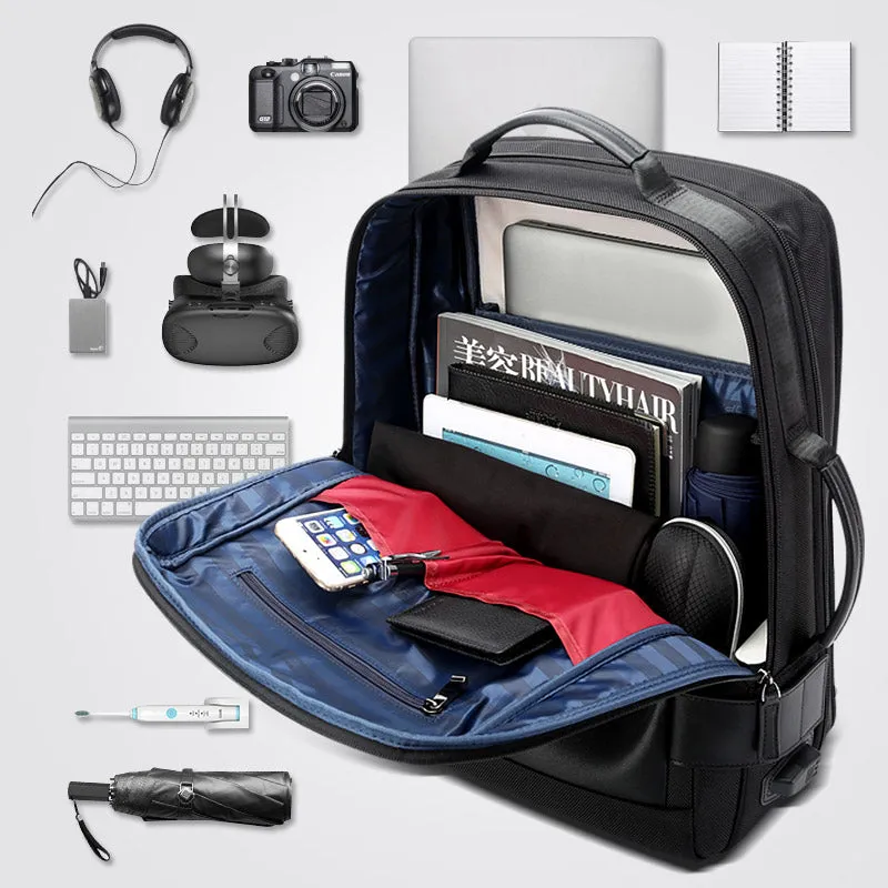 BOPAI™ Anti-theft Expendable 15.6 Inch Laptop Backpack (USB Port)-A0010