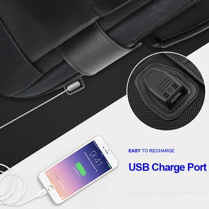 BOPAI™ Anti-theft Expendable 15.6 Inch Laptop Backpack (USB Port)-A0010