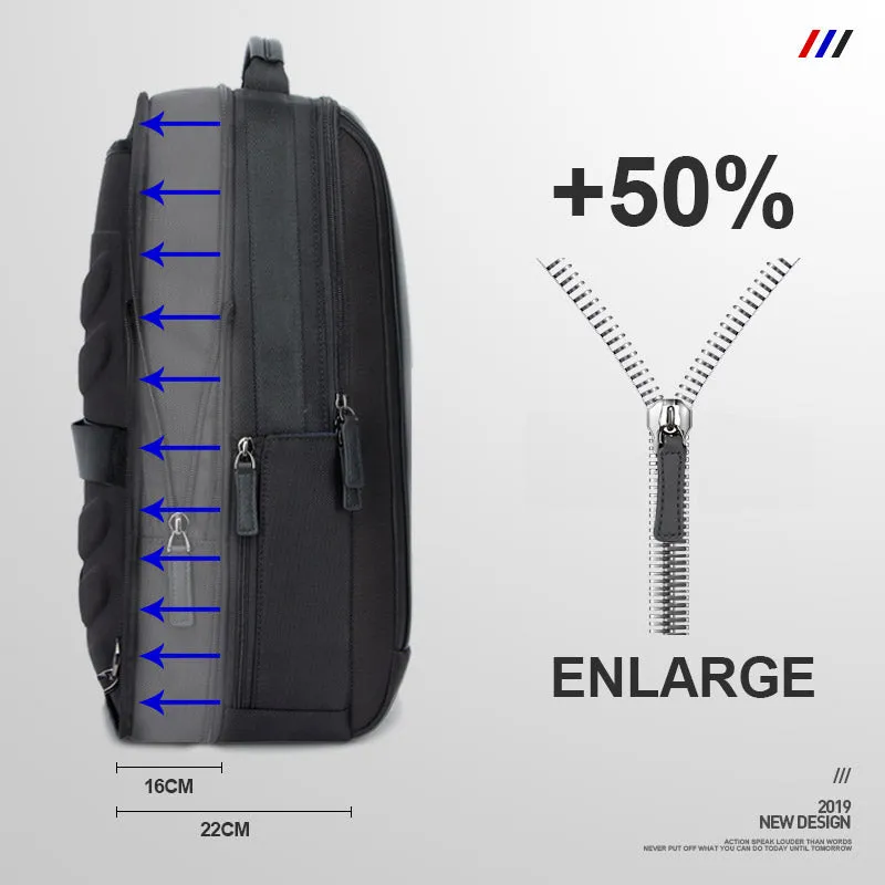 BOPAI™ Anti-theft Expendable 15.6 Inch Laptop Backpack (USB Port)-A0010