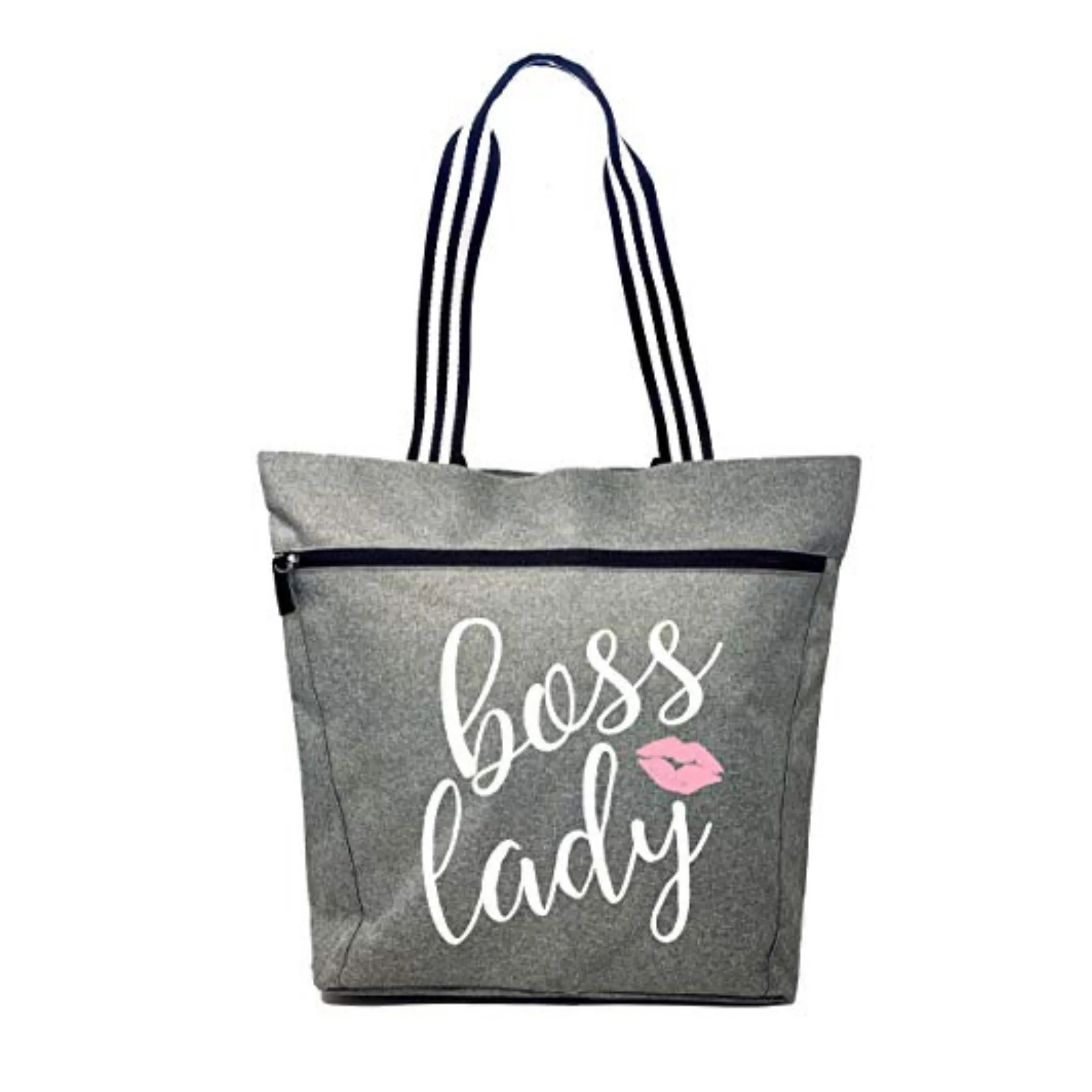 Boss Lady Lexie Gray Tote Bag for Bosses