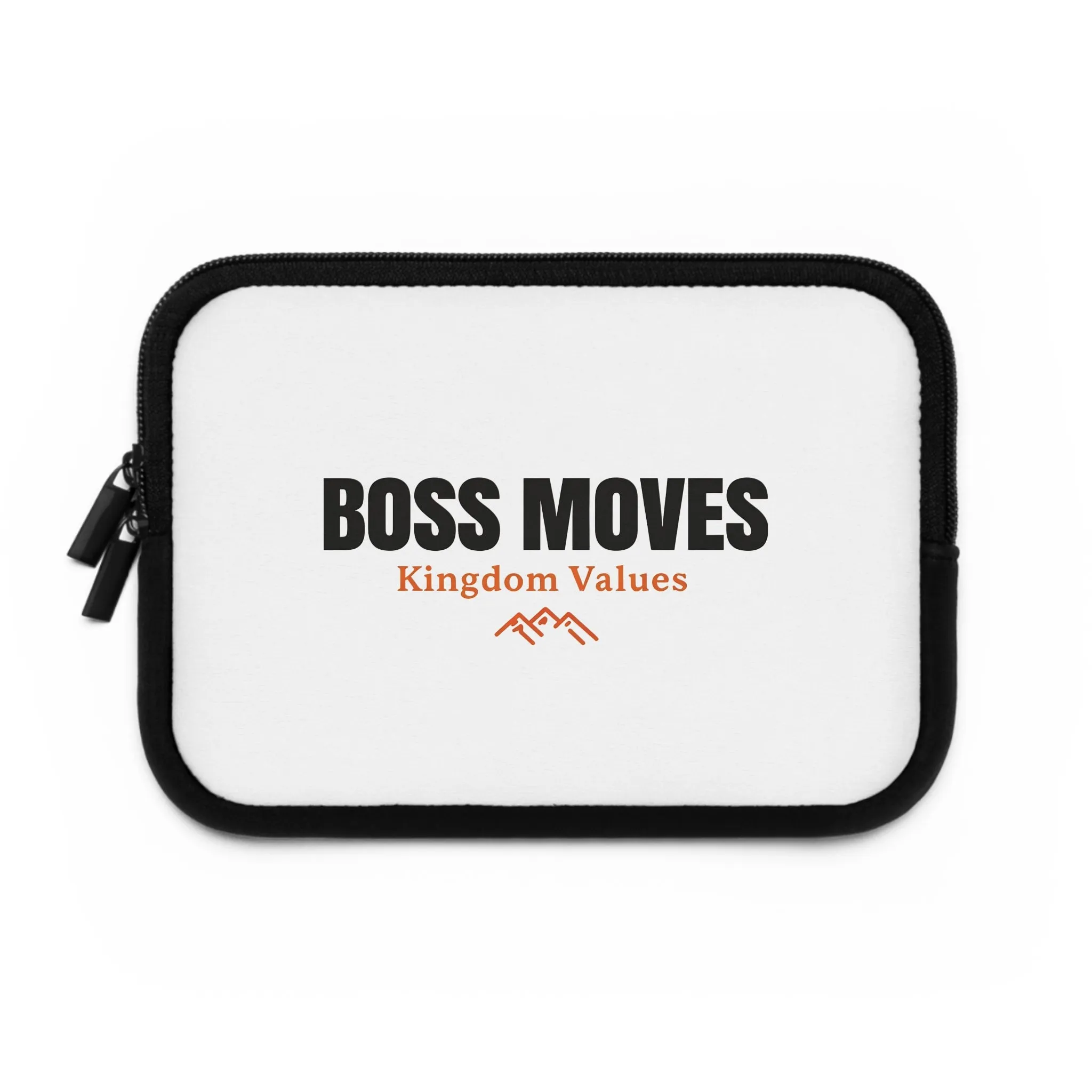 Boss Moves Laptop Sleeve – Water-Resistant Neoprene, Dual Zipper, Protective & Lightweight