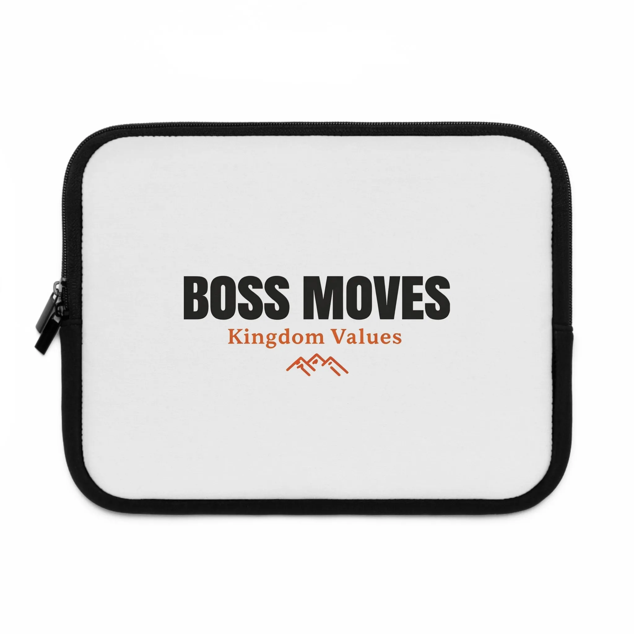 Boss Moves Laptop Sleeve – Water-Resistant Neoprene, Dual Zipper, Protective & Lightweight