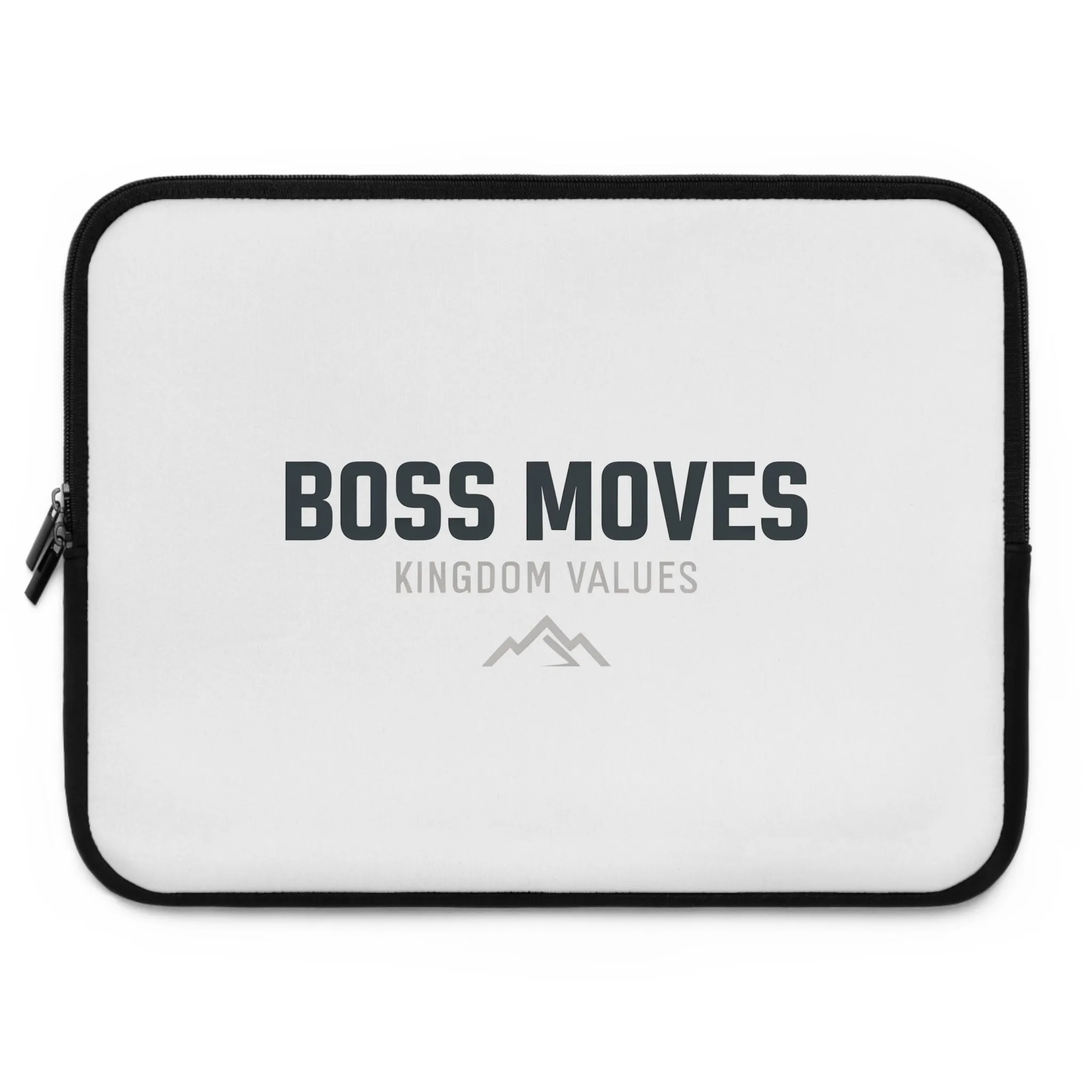 Boss Moves Laptop Sleeve – Water-Resistant Neoprene, Dual Zipper, Protective & Lightweight