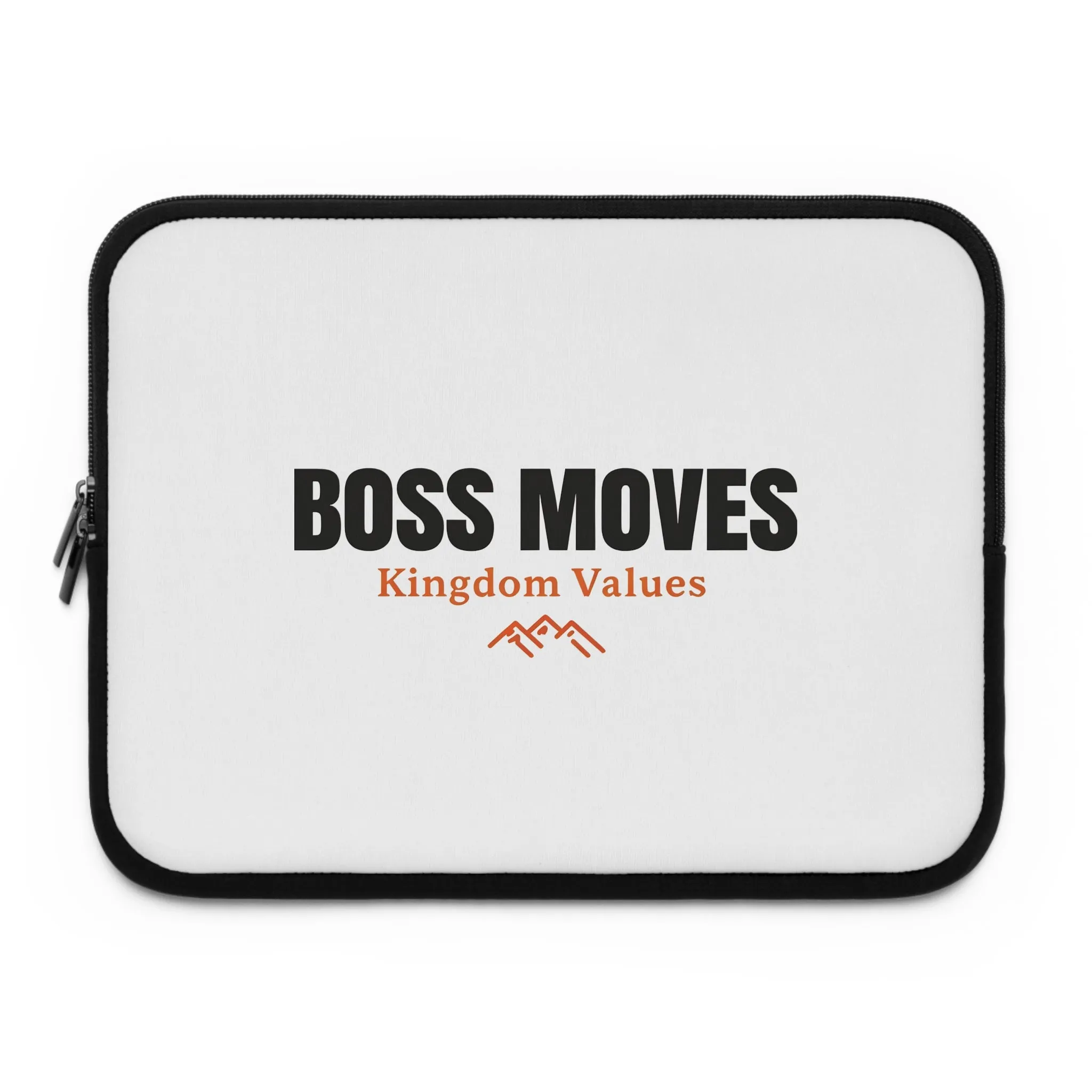 Boss Moves Laptop Sleeve – Water-Resistant Neoprene, Dual Zipper, Protective & Lightweight