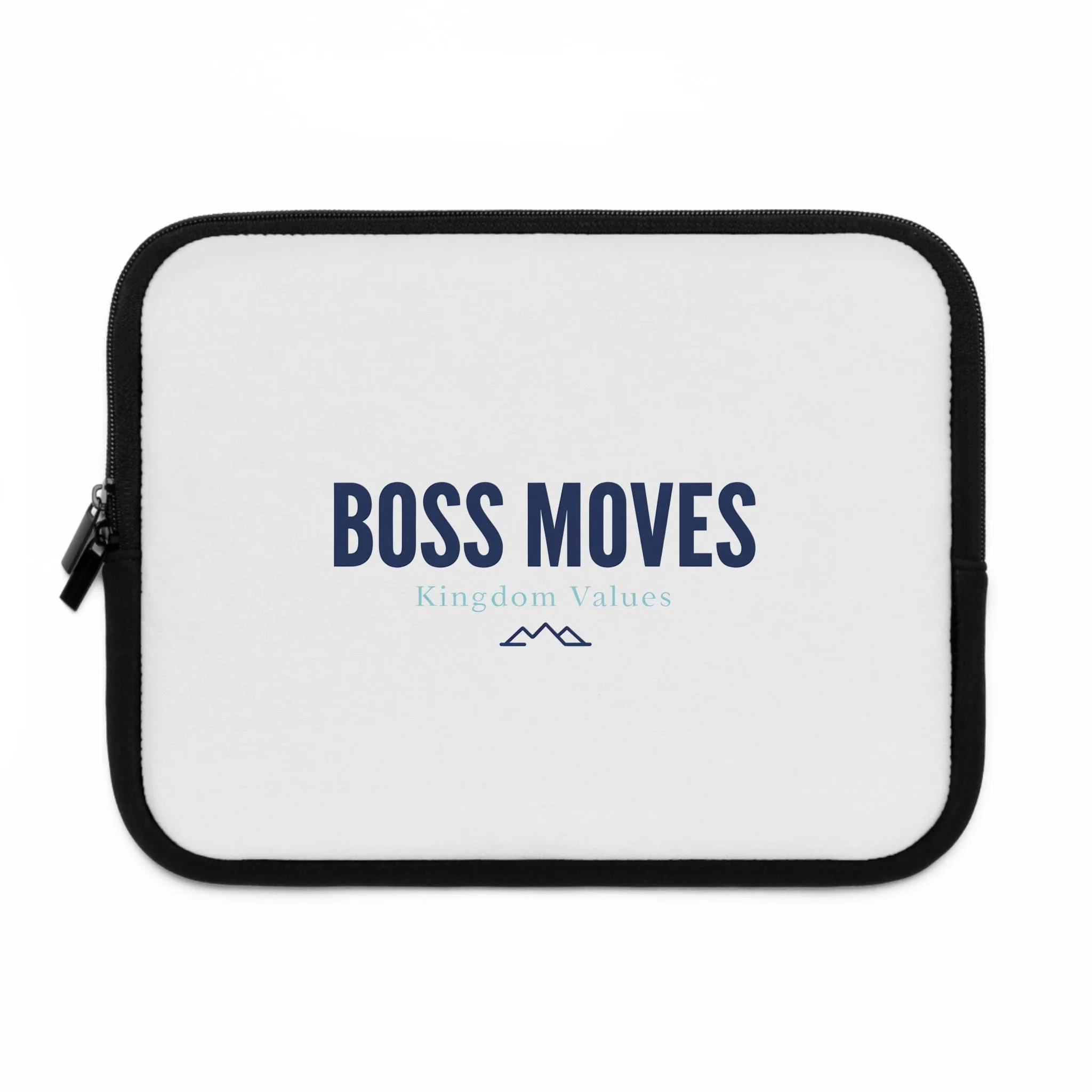 Boss Moves Laptop Sleeve – Water-Resistant Neoprene, Dual Zipper, Protective & Lightweight