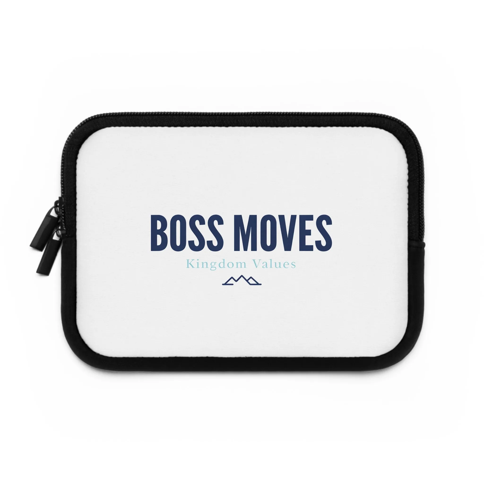 Boss Moves Laptop Sleeve – Water-Resistant Neoprene, Dual Zipper, Protective & Lightweight