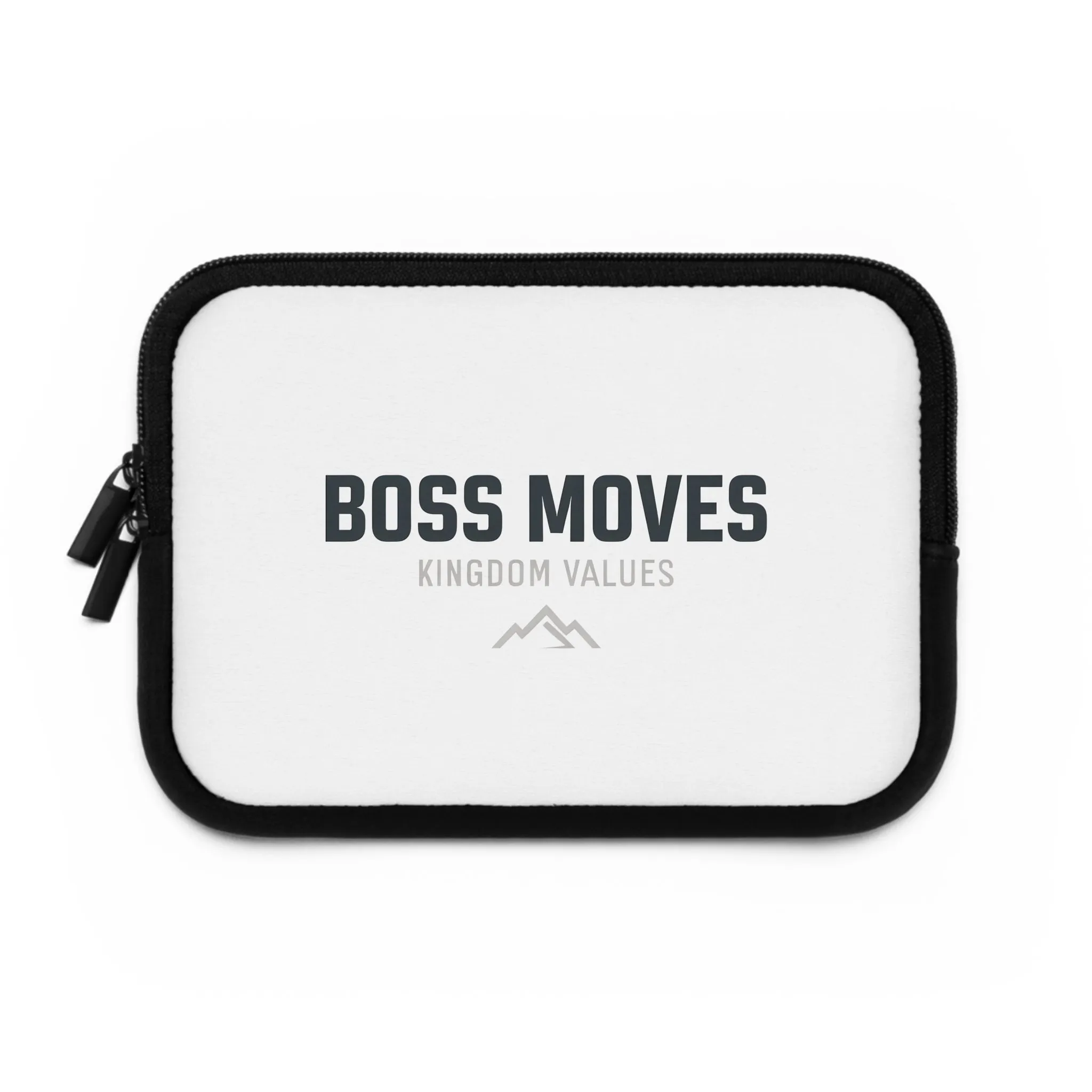 Boss Moves Laptop Sleeve – Water-Resistant Neoprene, Dual Zipper, Protective & Lightweight
