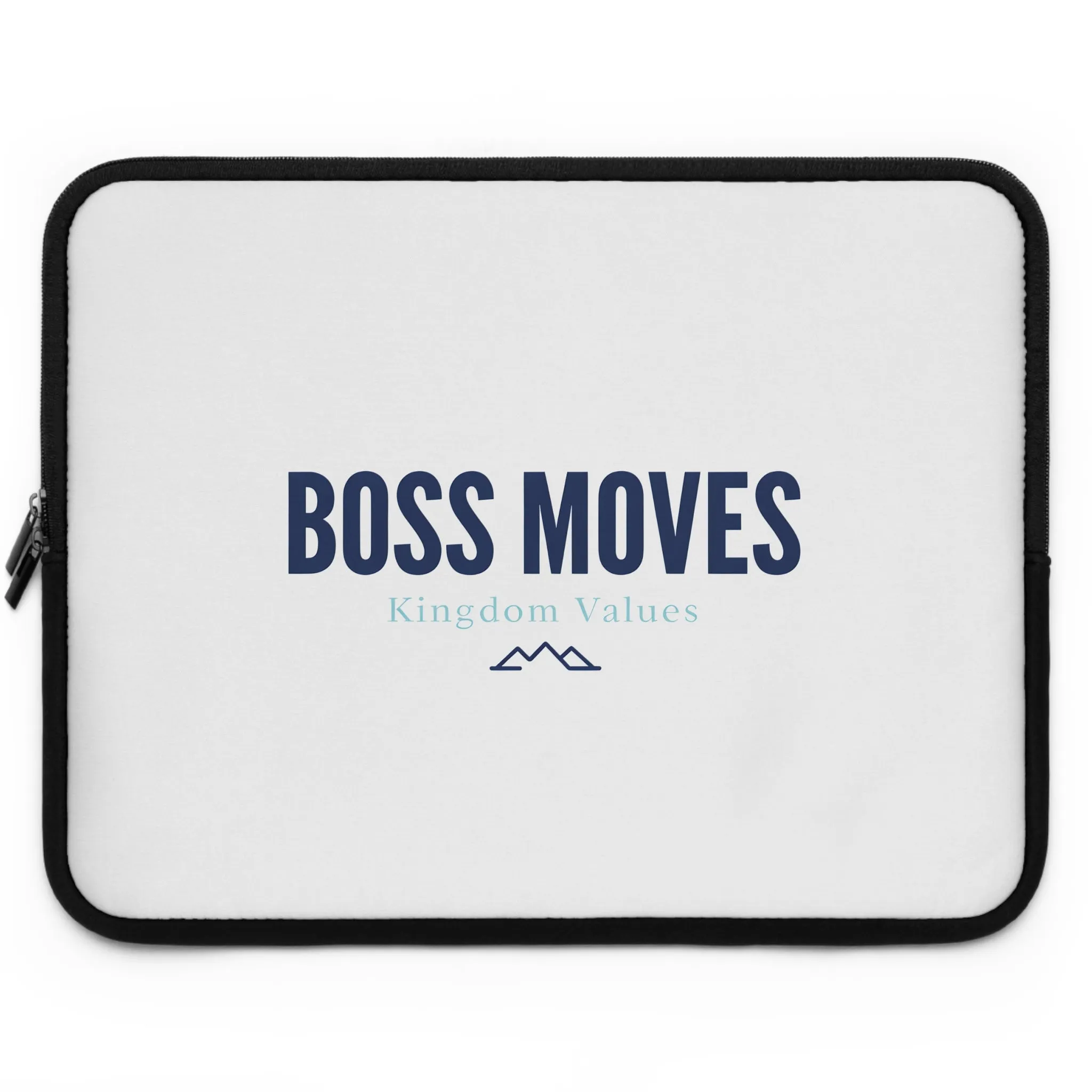 Boss Moves Laptop Sleeve – Water-Resistant Neoprene, Dual Zipper, Protective & Lightweight