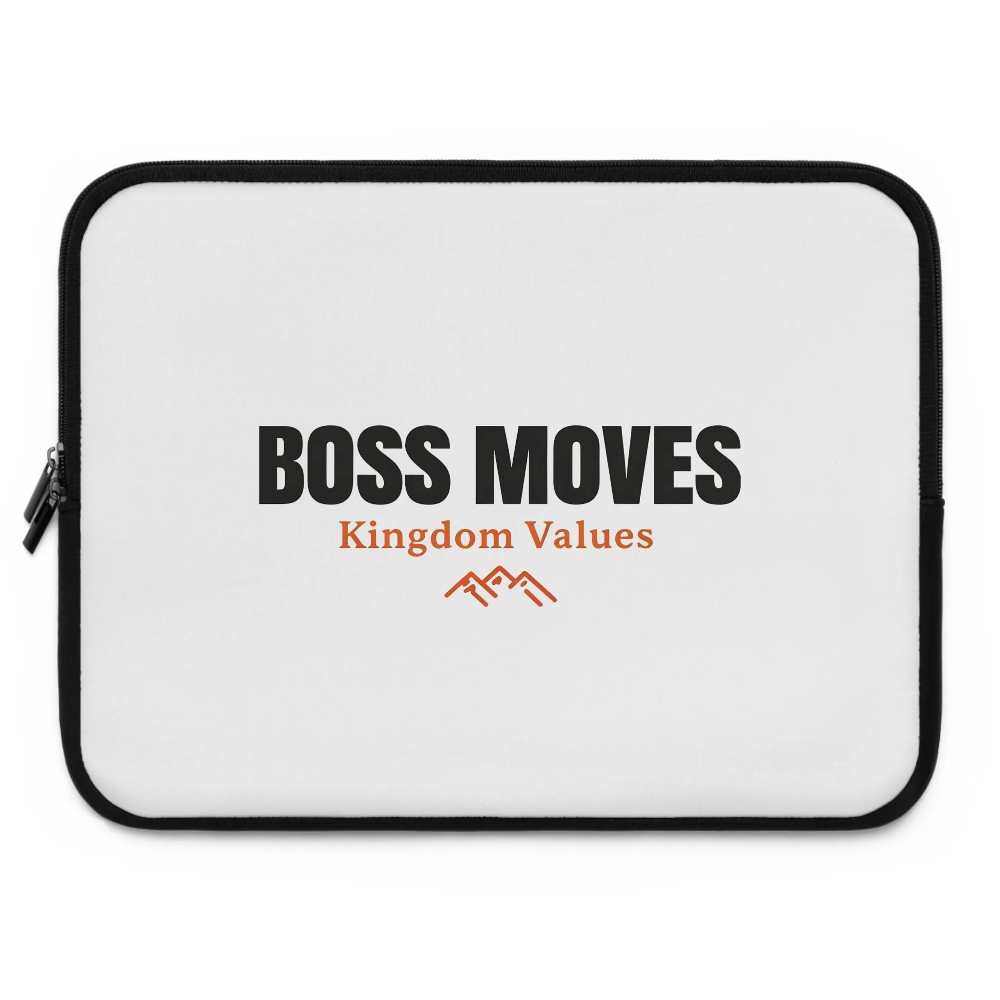 Boss Moves Laptop Sleeve – Water-Resistant Neoprene, Dual Zipper, Protective & Lightweight
