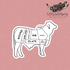 Brahman Cuts Sticker