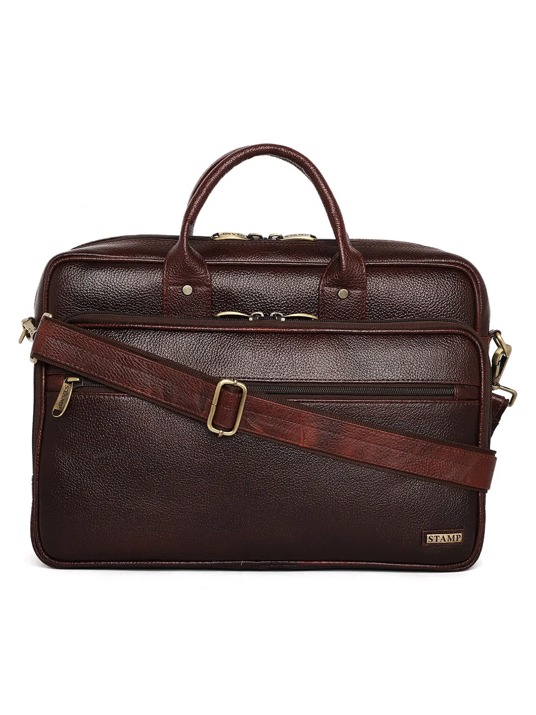 Brown Leather Laptop / Office Bags ZP12110