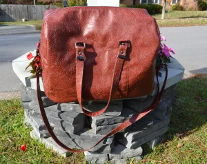 Brown Paisley Carry-on