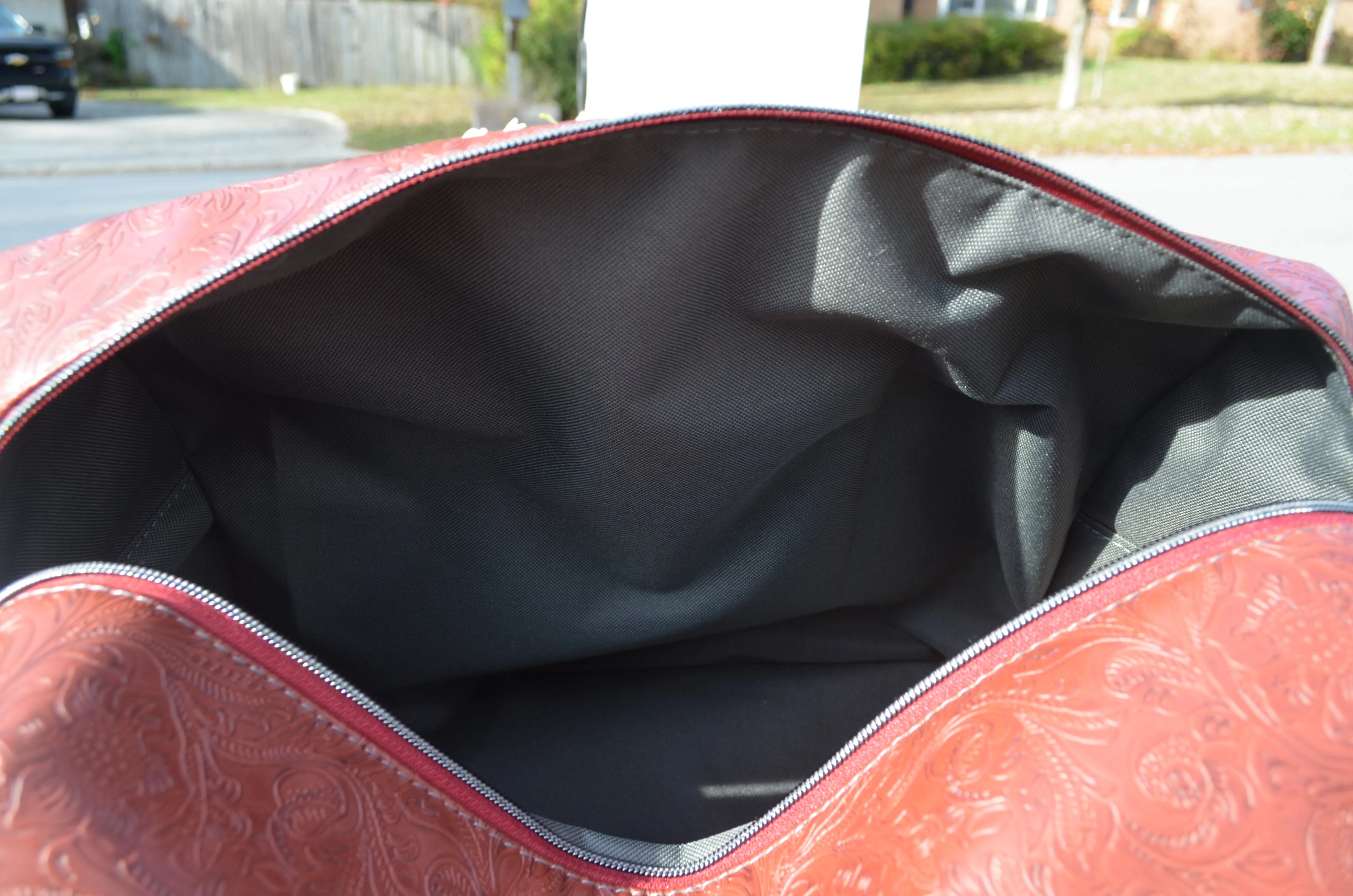 Brown Paisley Carry-on