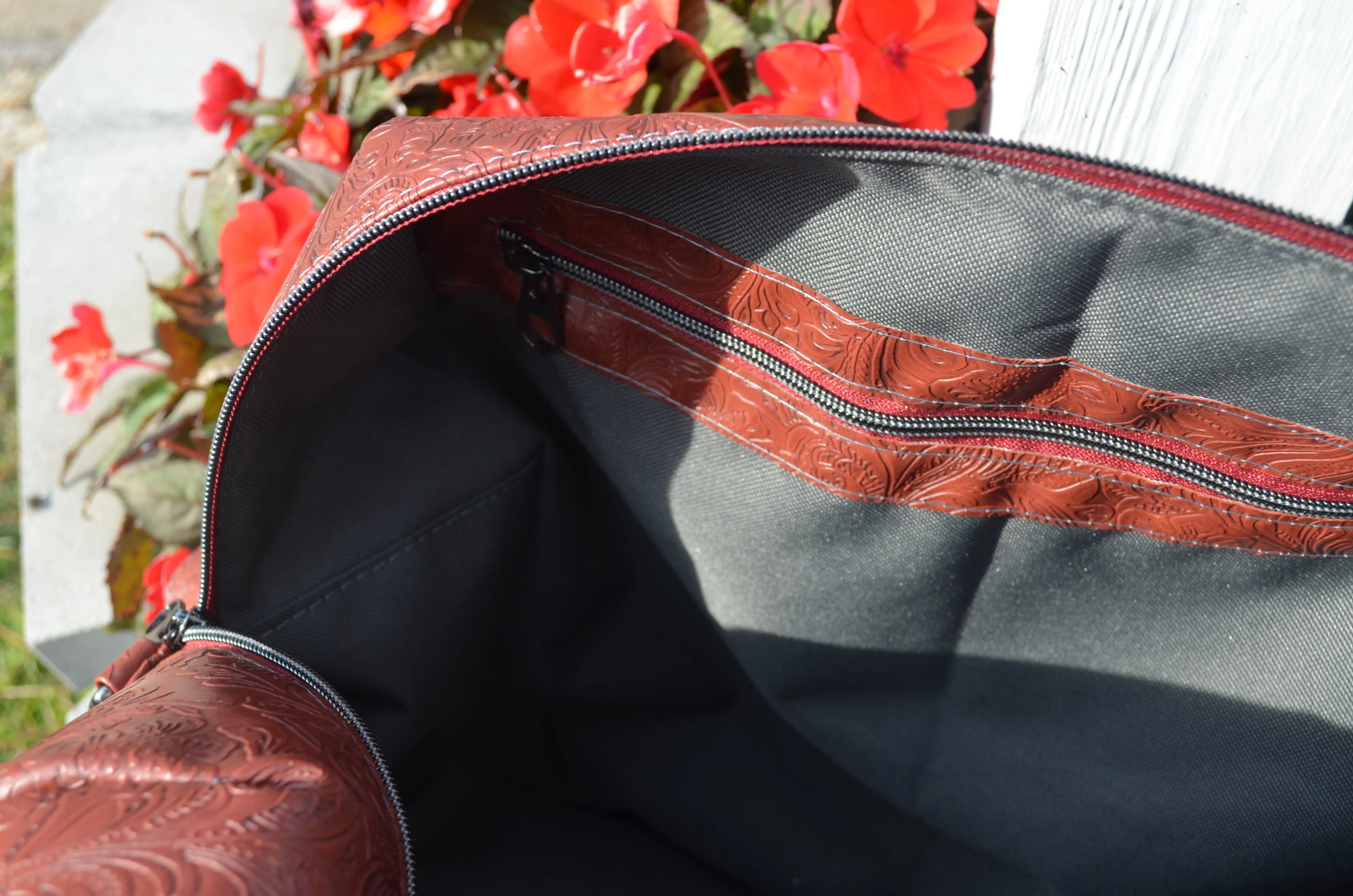 Brown Paisley Carry-on