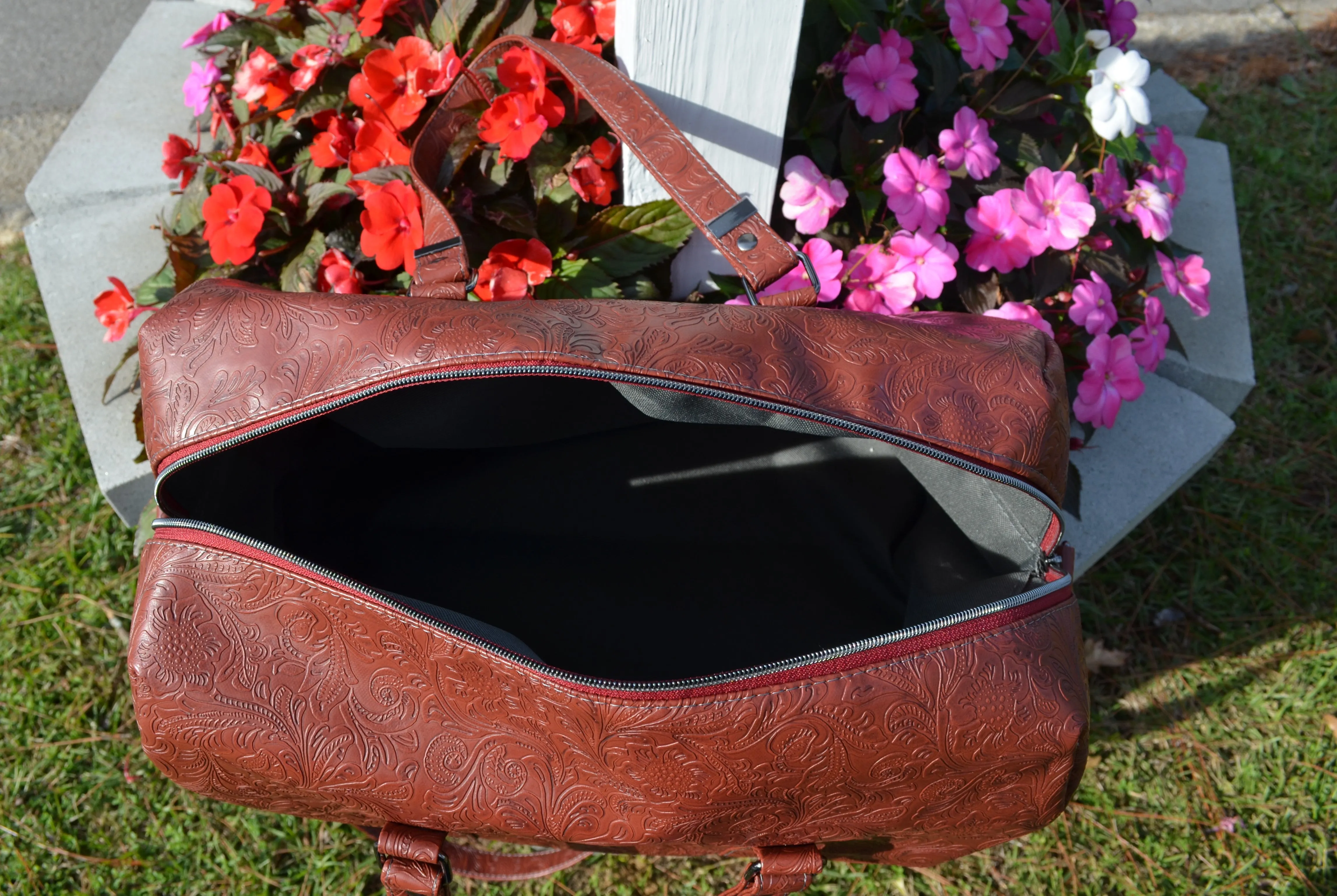Brown Paisley Carry-on