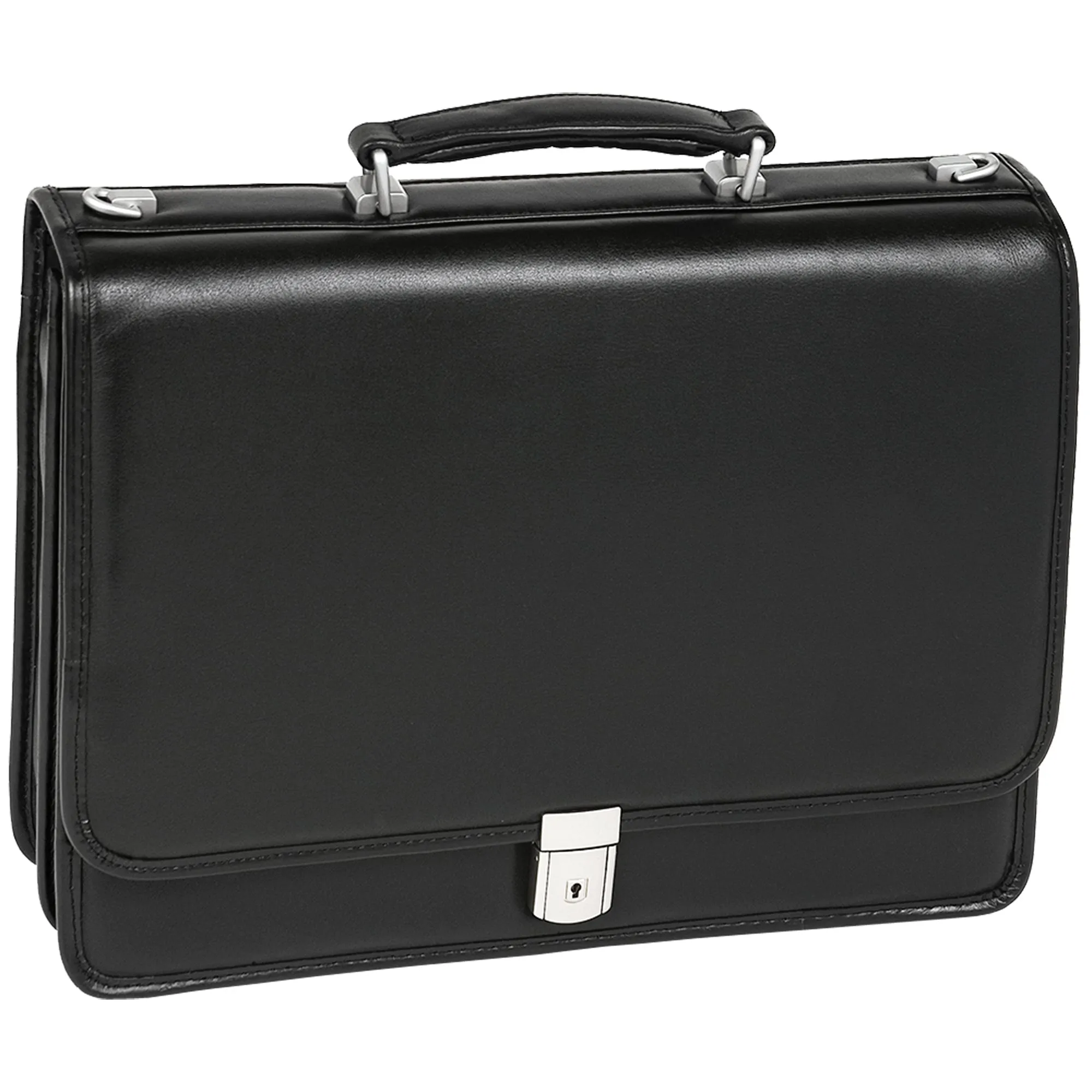 BUCKTOWN | 17” Leather Laptop Briefcase