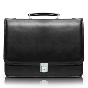 BUCKTOWN | 17” Leather Laptop Briefcase