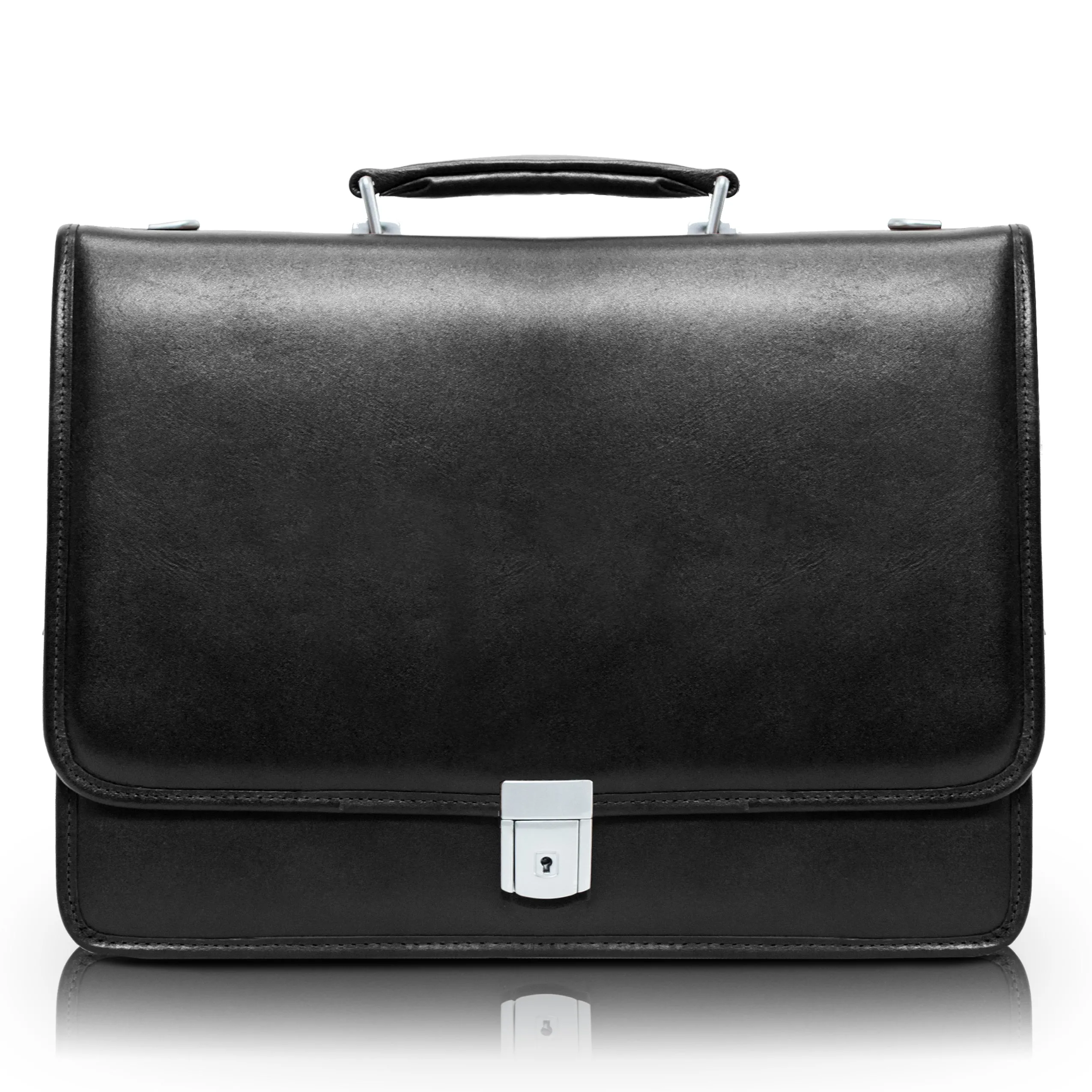 BUCKTOWN | 17” Leather Laptop Briefcase