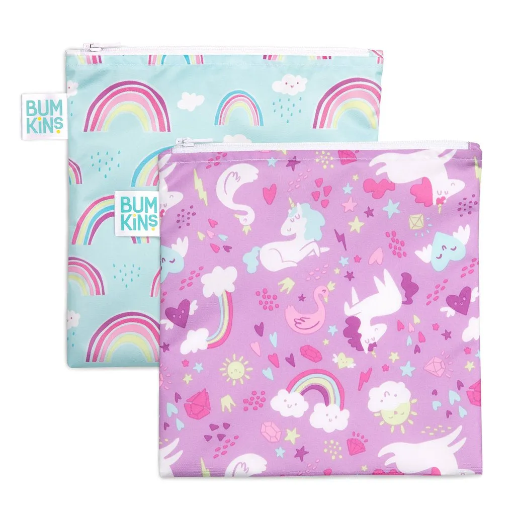Bumkins Snack Bag Large 2 Pack