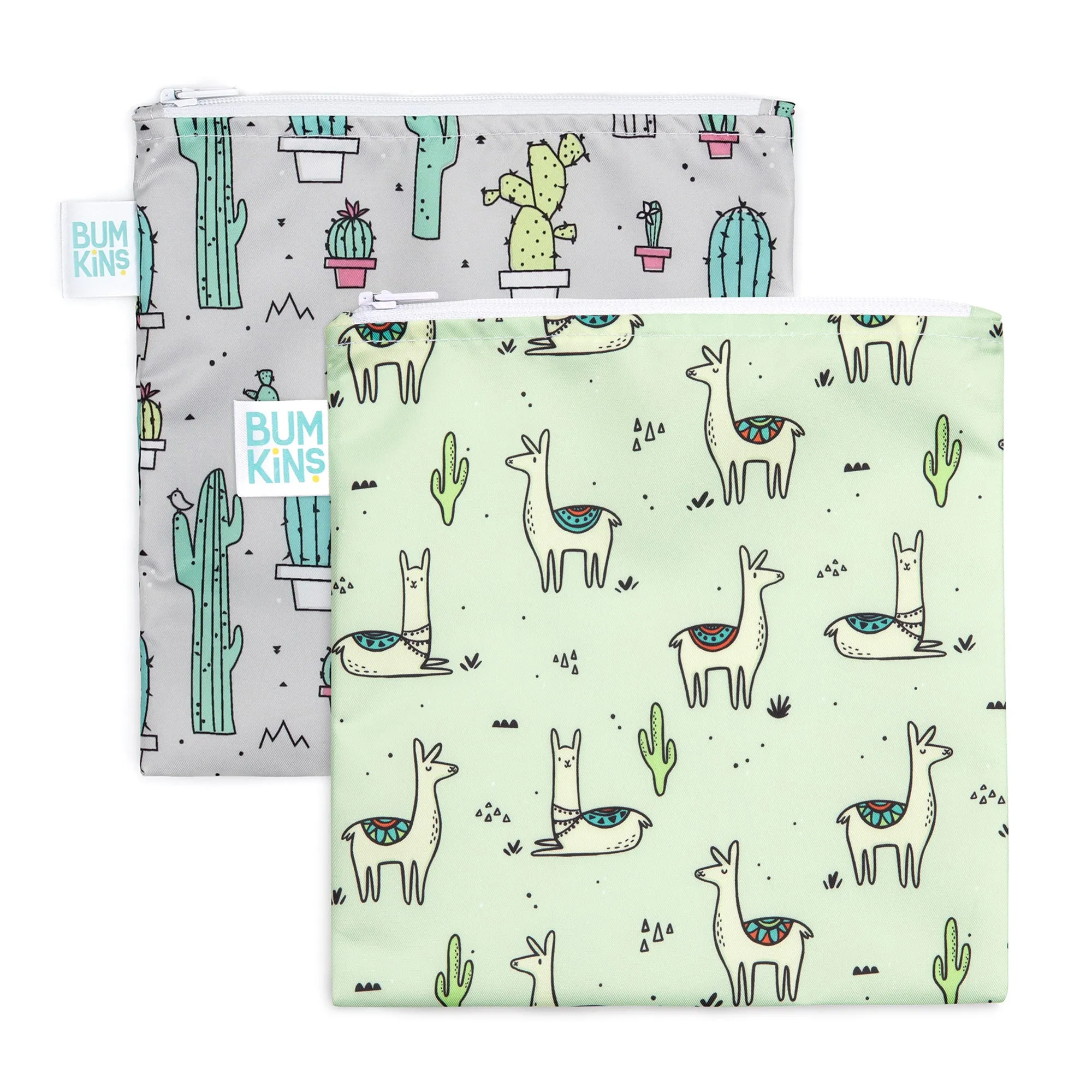 Bumkins Snack Bag Large 2 Pack