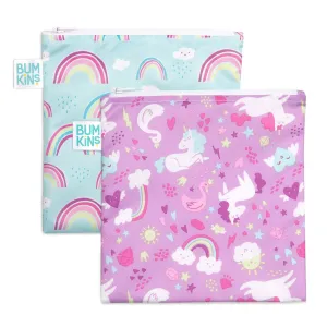 Bumkins Snack Bag Large 2 Pack