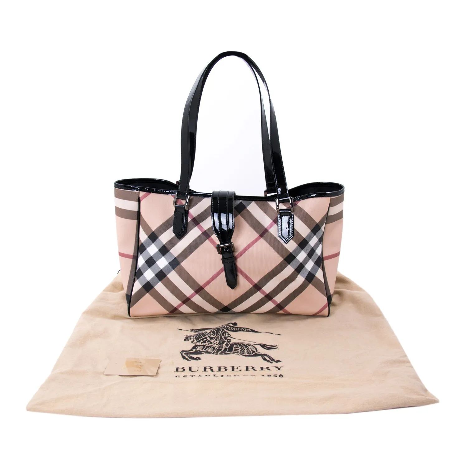 Burberry Super Nova Check Tote