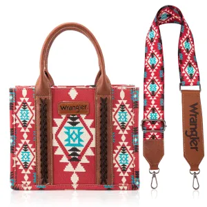 Burgundy Wrangler Canvas Crossbody