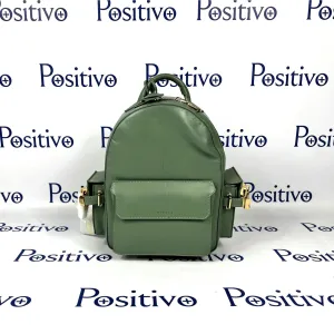 Buscemi Mini PHD Olive Leather Backpack Bag w/ Defect