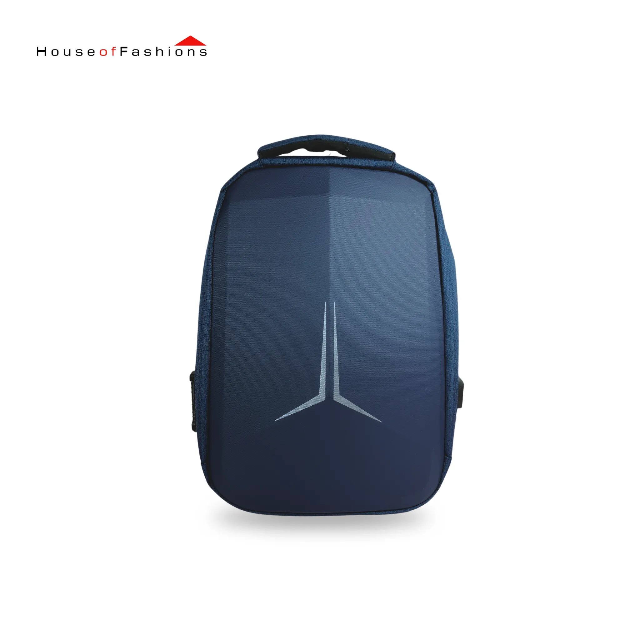 Business Men Laptop Backpack 15.6 Inch Big Capacity Travel Bag Waterproof Material School Backpack Bags with USB Charging Port - Blue