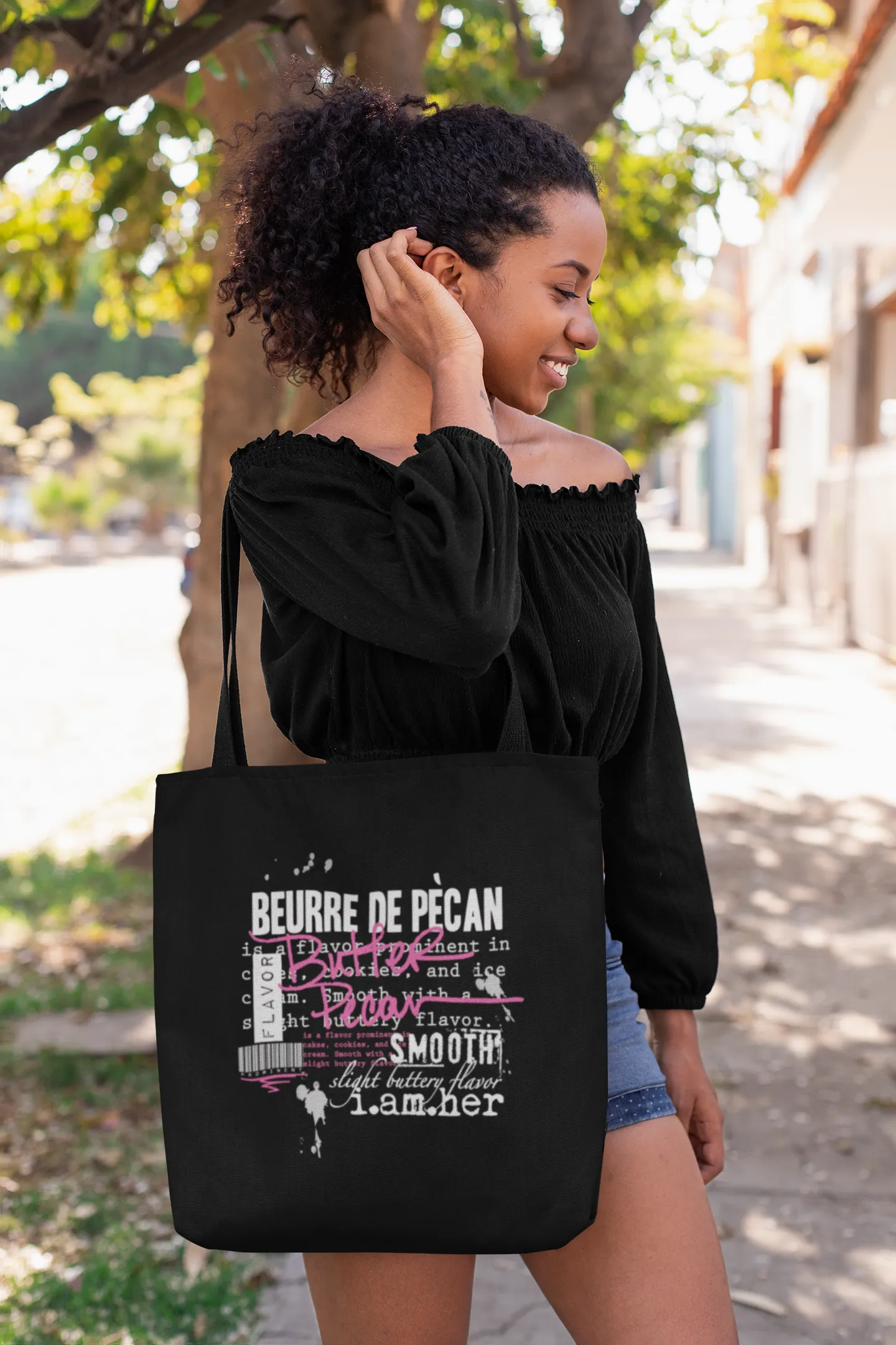 Butter Pecan - Canvas Tote Bag