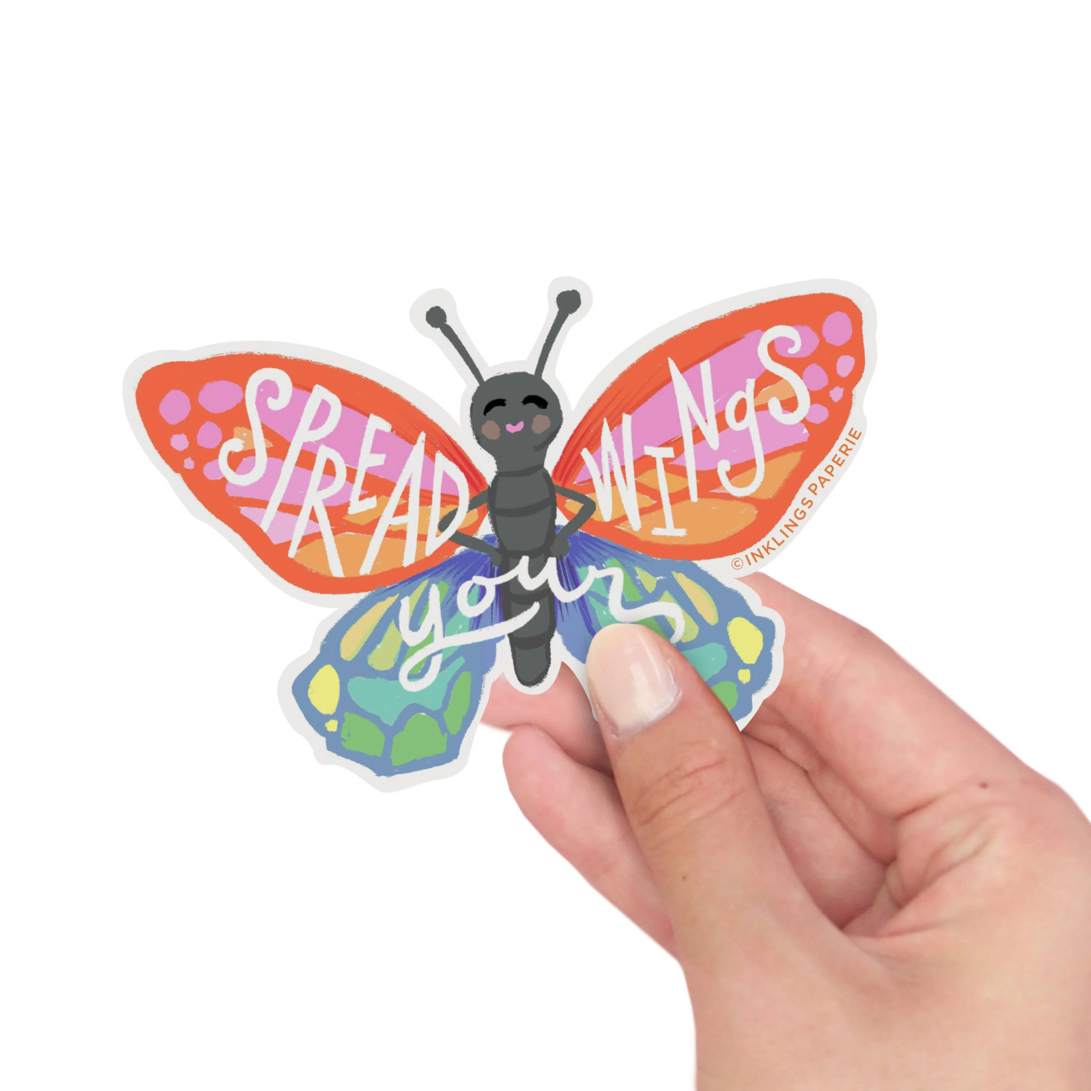 Butterfly Vinyl Sticker