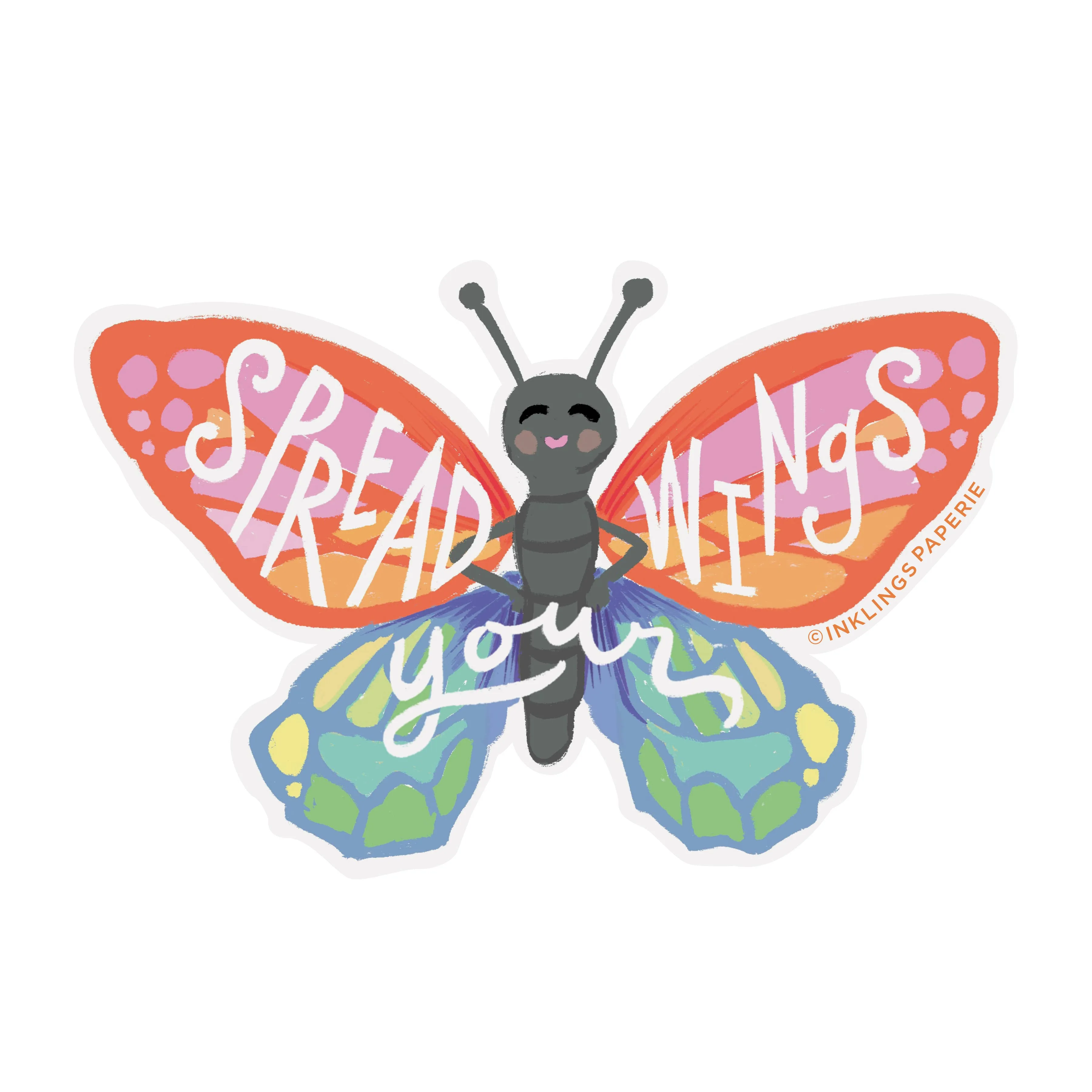 Butterfly Vinyl Sticker
